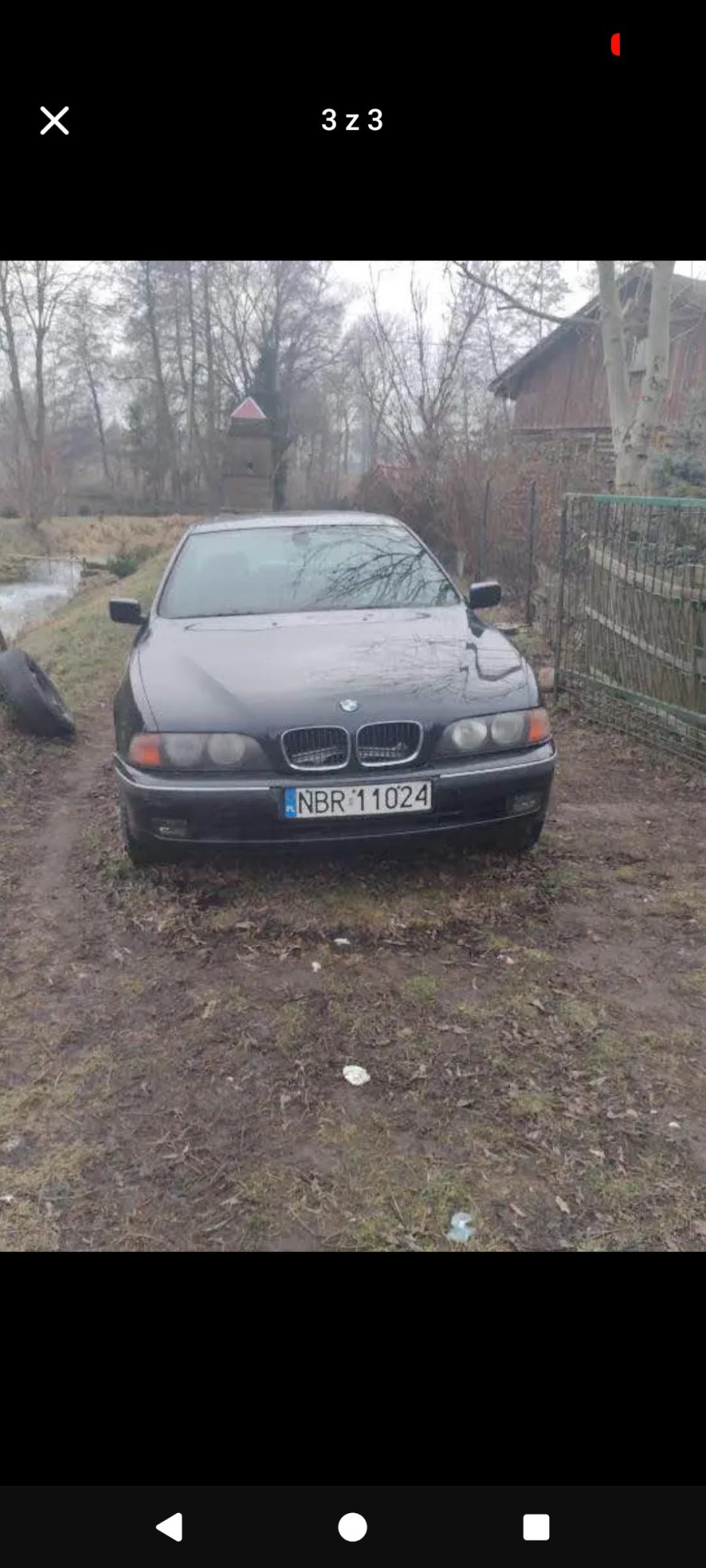 Numer rejestracyjny NBR 11024 posiada BMW 520i Kat. MR`95 E39 520i Kat. MR`95 E39 - NBR11024