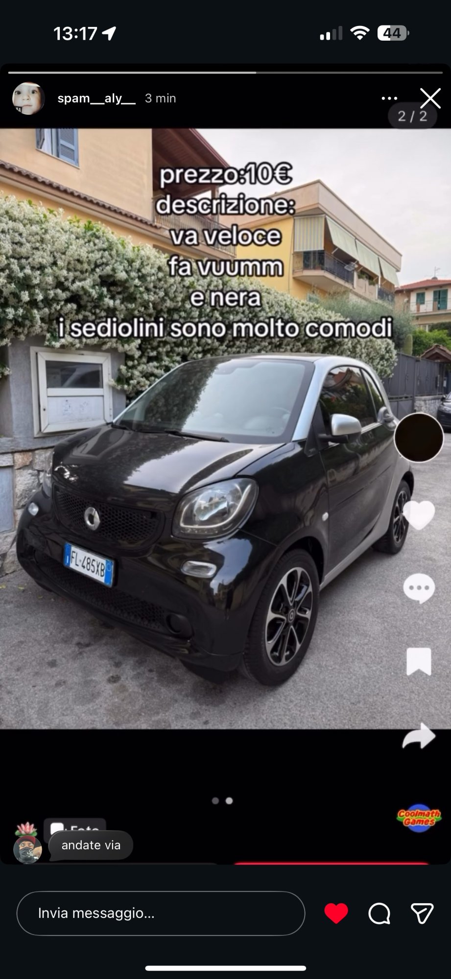 Numer rejestracyjny FL485XB posiada SMART fortwo 3as. Numer rejestracyjny FL485XB posiada SMART fortwo 3as.