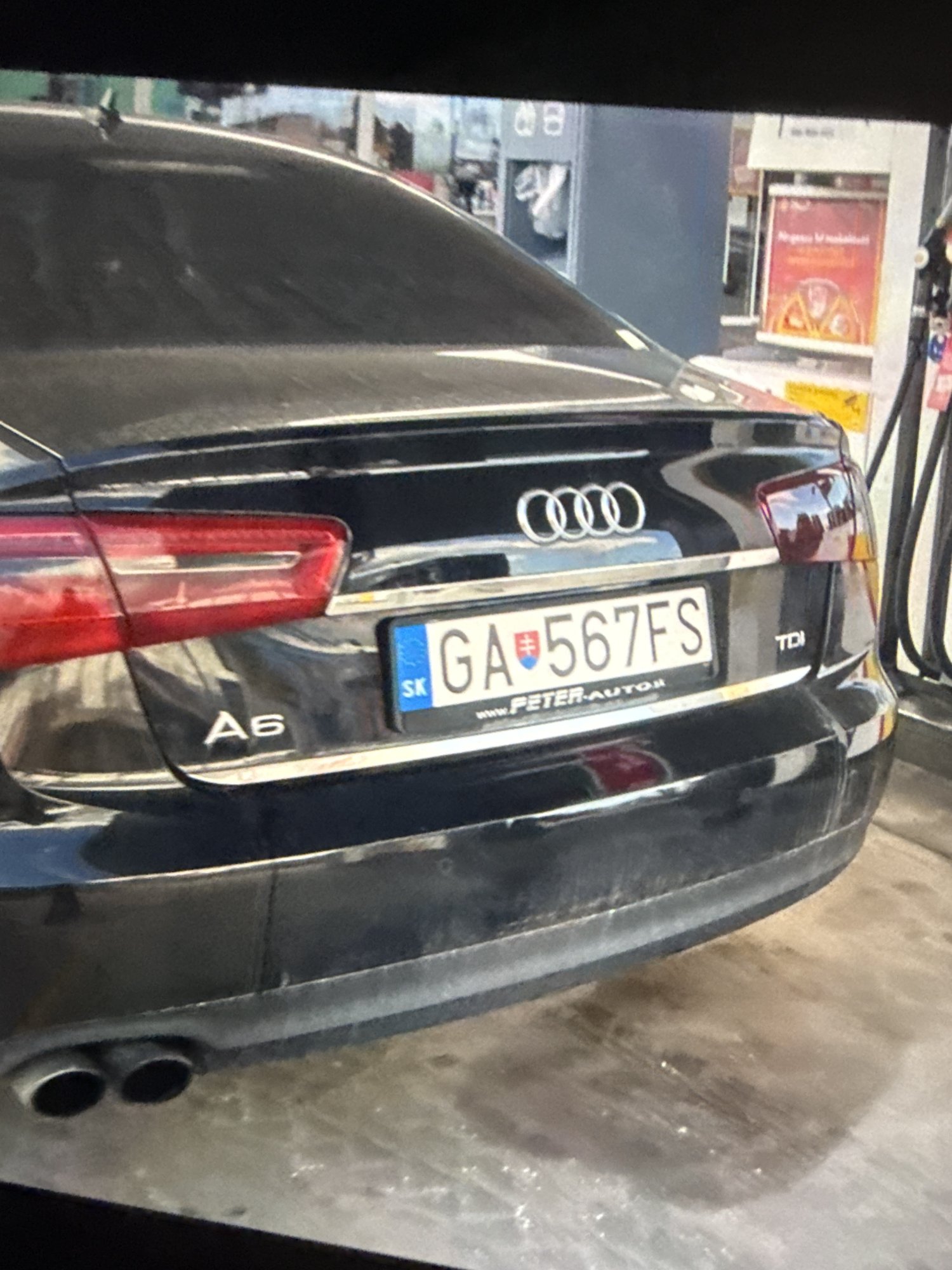 Numer rejestracyjny GA567FS posiada Audi A6 TDI