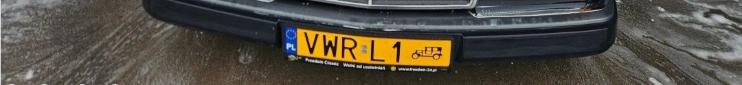 Numer rejestracyjny VWR L1 posiada MERCEDES-BENZ 124 - VWRL1
