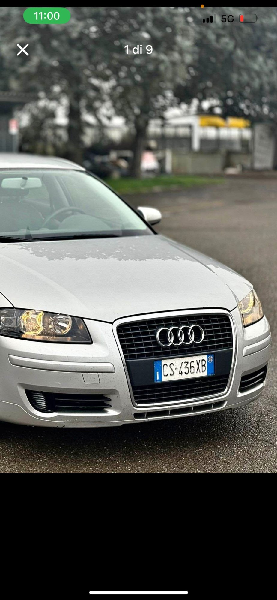 Numer rejestracyjny CS436XB posiada AUDI A3 2a serie