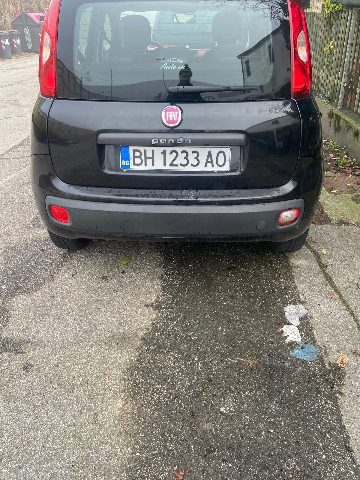 Numer rejestracyjny BH1233AO posiada Fiat Panda