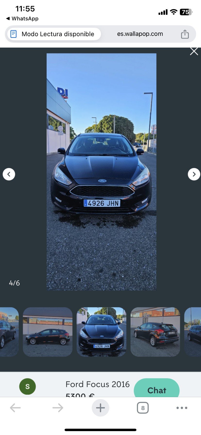 Numer rejestracyjny 4926JHN posiada FORD FOCUS 1.0 ECOBOOST 125 BLACK&RED EDITION