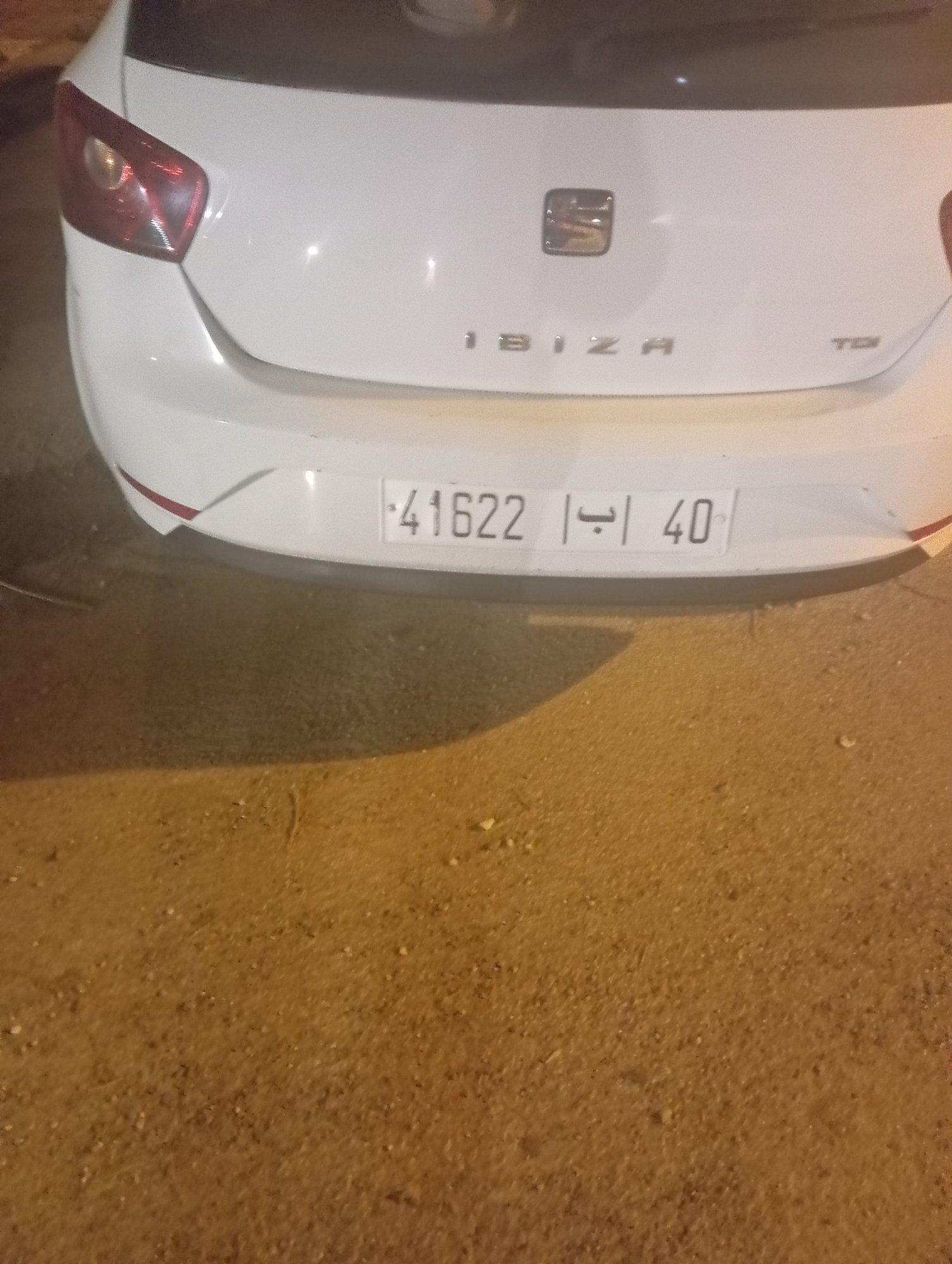 Numer rejestracyjny 4162240 posiada SEAT Ibiza TDI