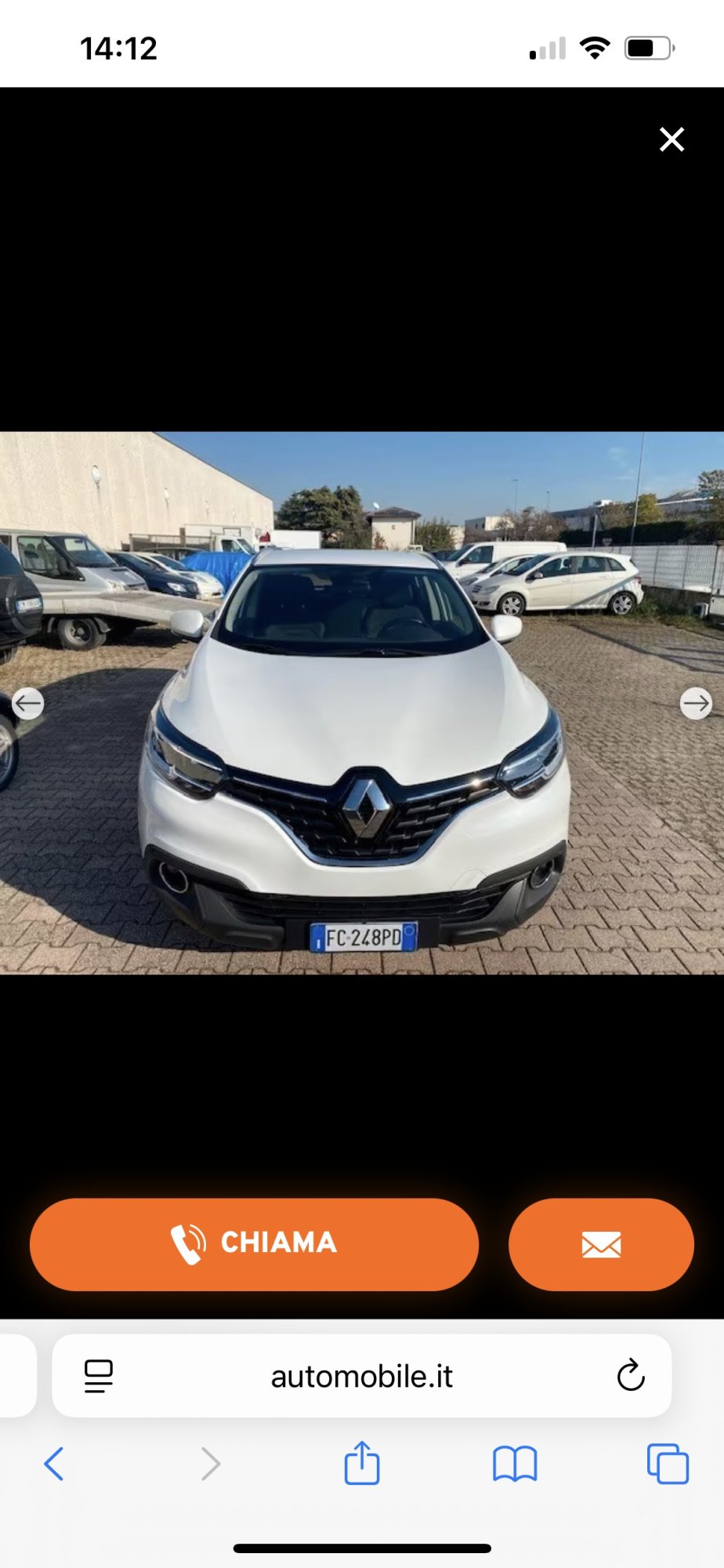 Numer rejestracyjny FC248PD posiada RENAULT Kadjar Numer rejestracyjny FC248PD posiada RENAULT Kadjar