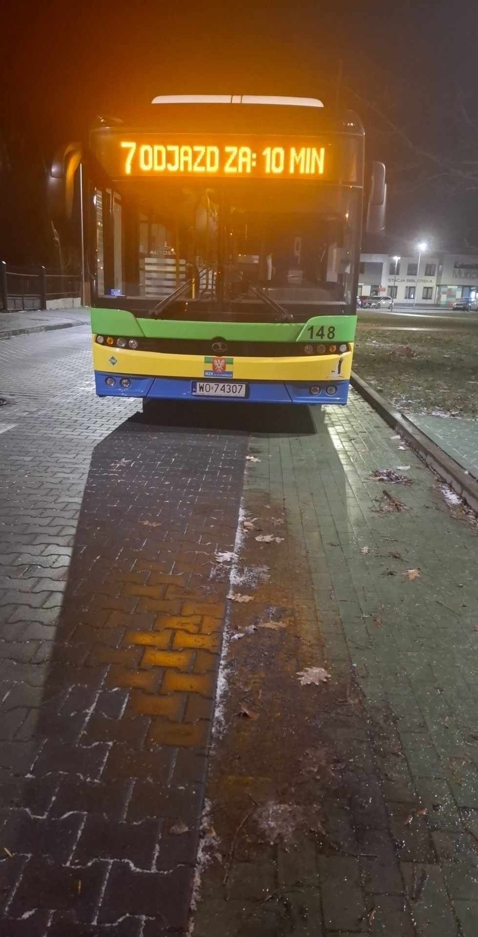 Numer rejestracyjny WO 74307 posiada AUTOSAN SANCITY 12LF CNG M12LF - WO74307