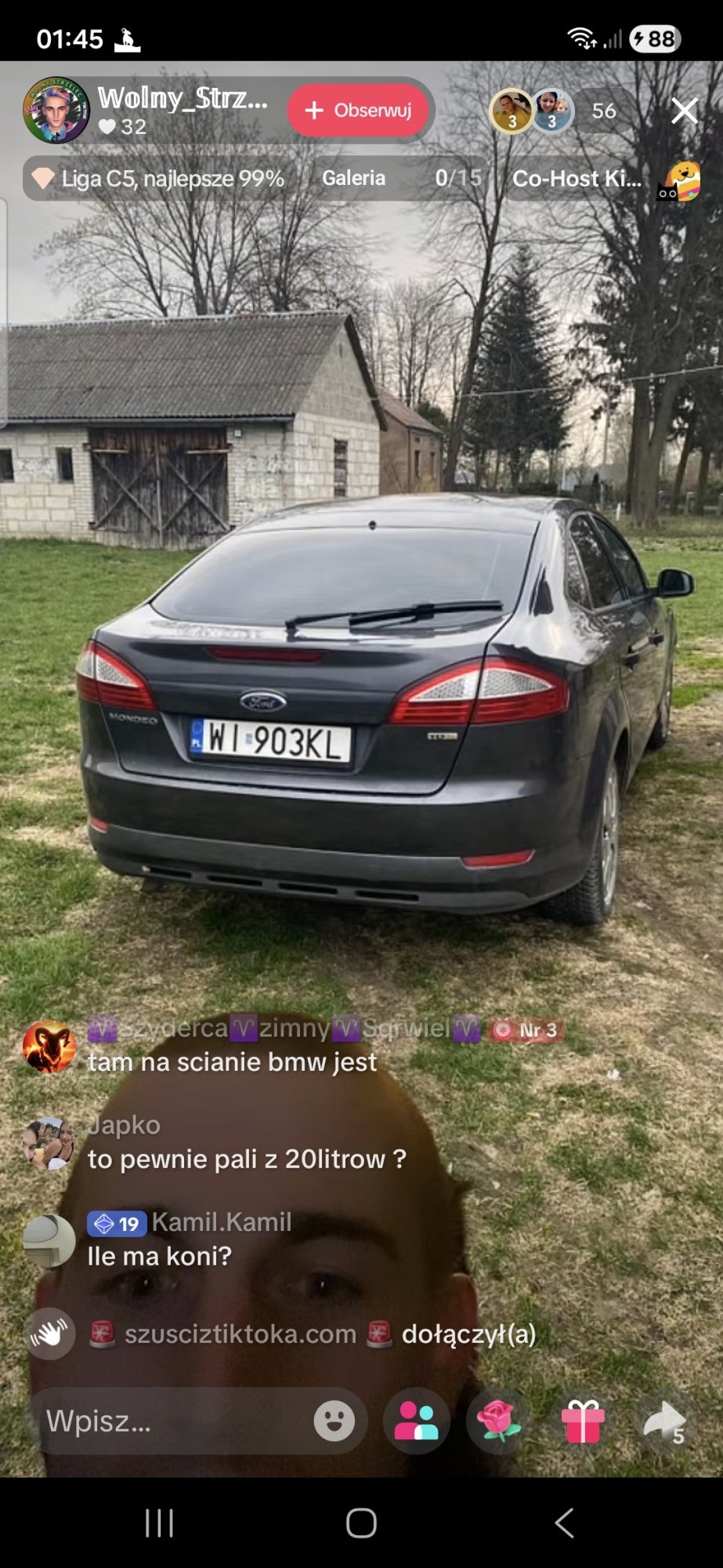 Numer rejestracyjny WI 903KL posiada FORD Mondeo 1.8 TDCi MR`07 E4 Ghia X - WI903KL
