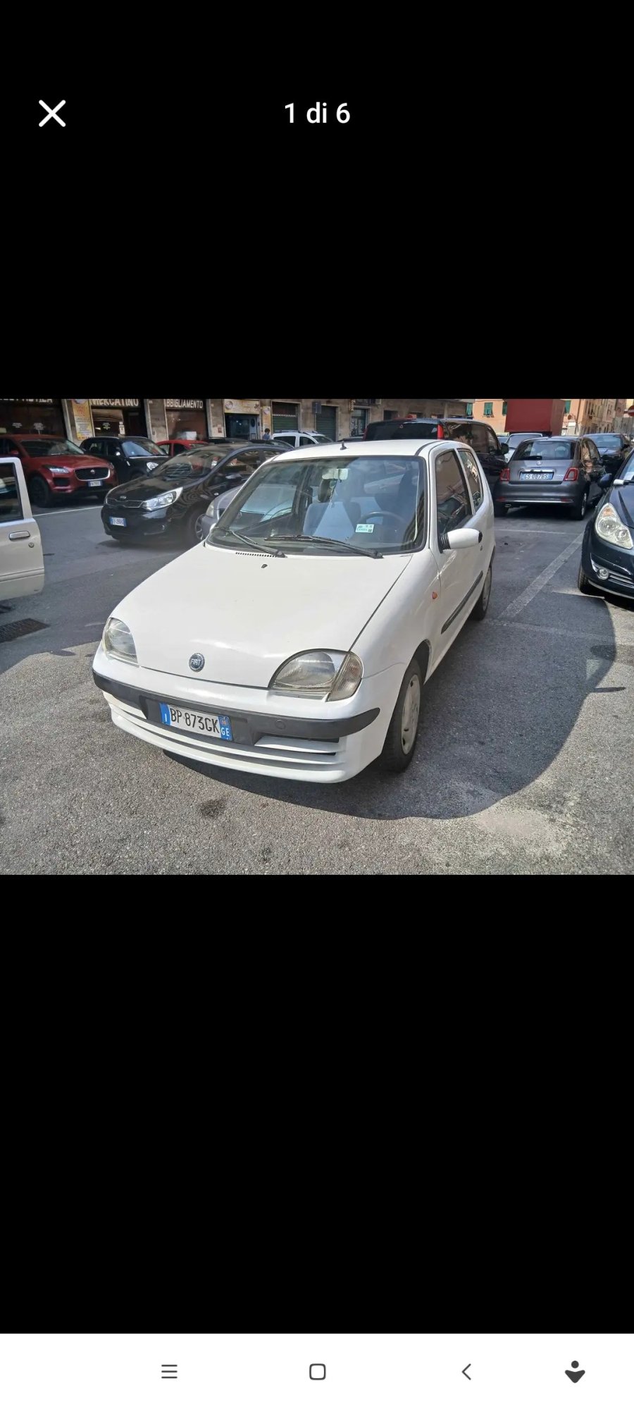 Numer rejestracyjny BP873GK posiada FIAT Seicento