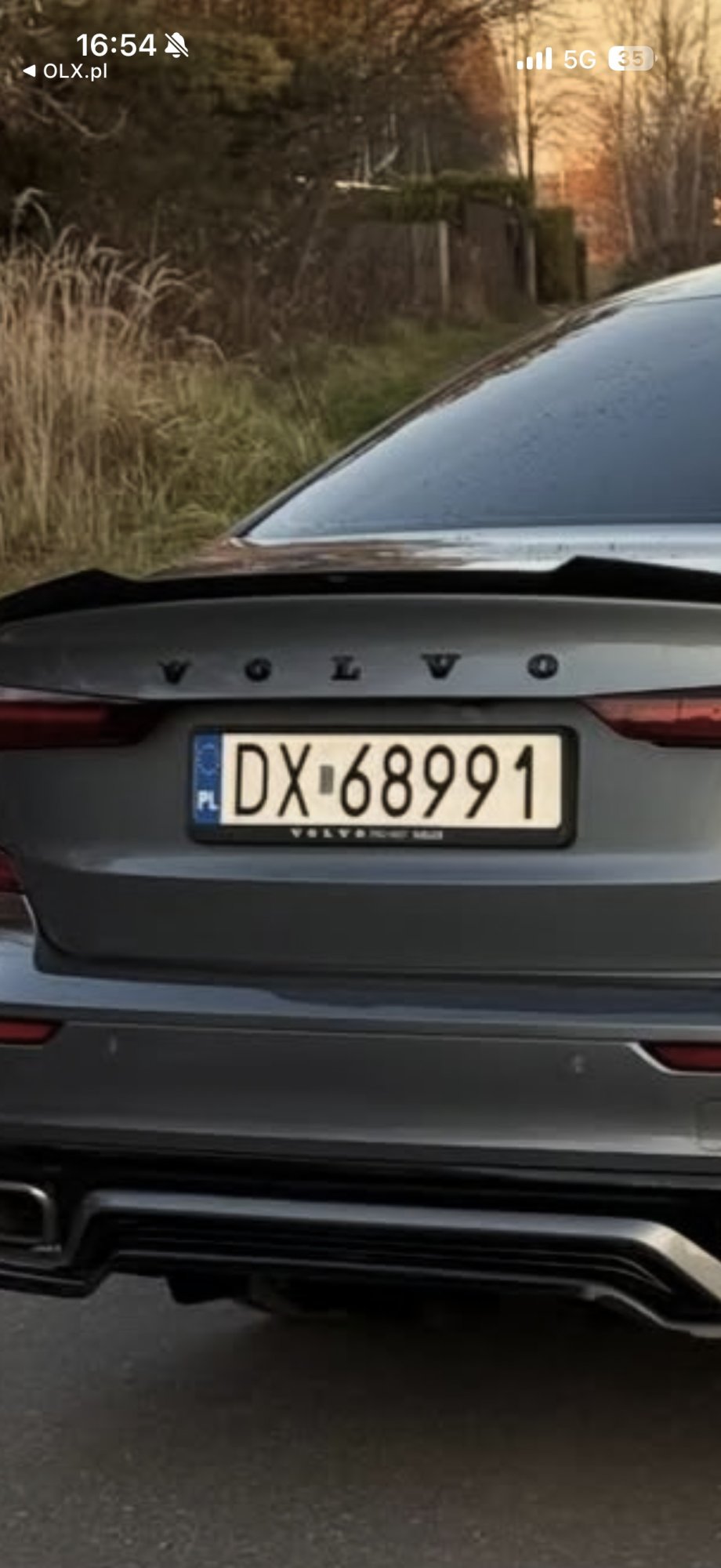 Numer rejestracyjny DX 68991 posiada VOLVO S60 - DX68991 Numer rejestracyjny DX 68991 posiada VOLVO S60 - DX68991