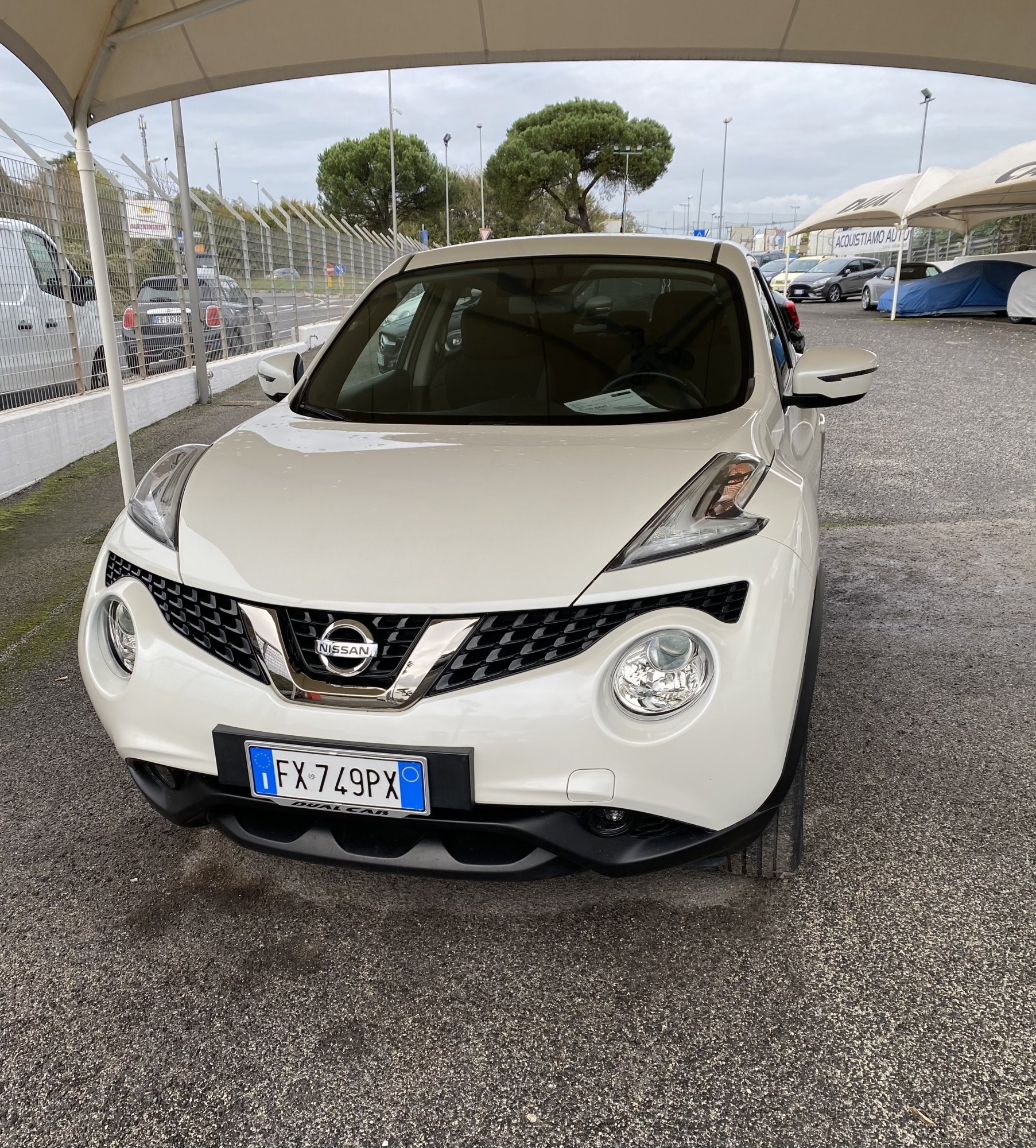 Numer rejestracyjny FX749PX posiada NISSAN Juke 1a serie