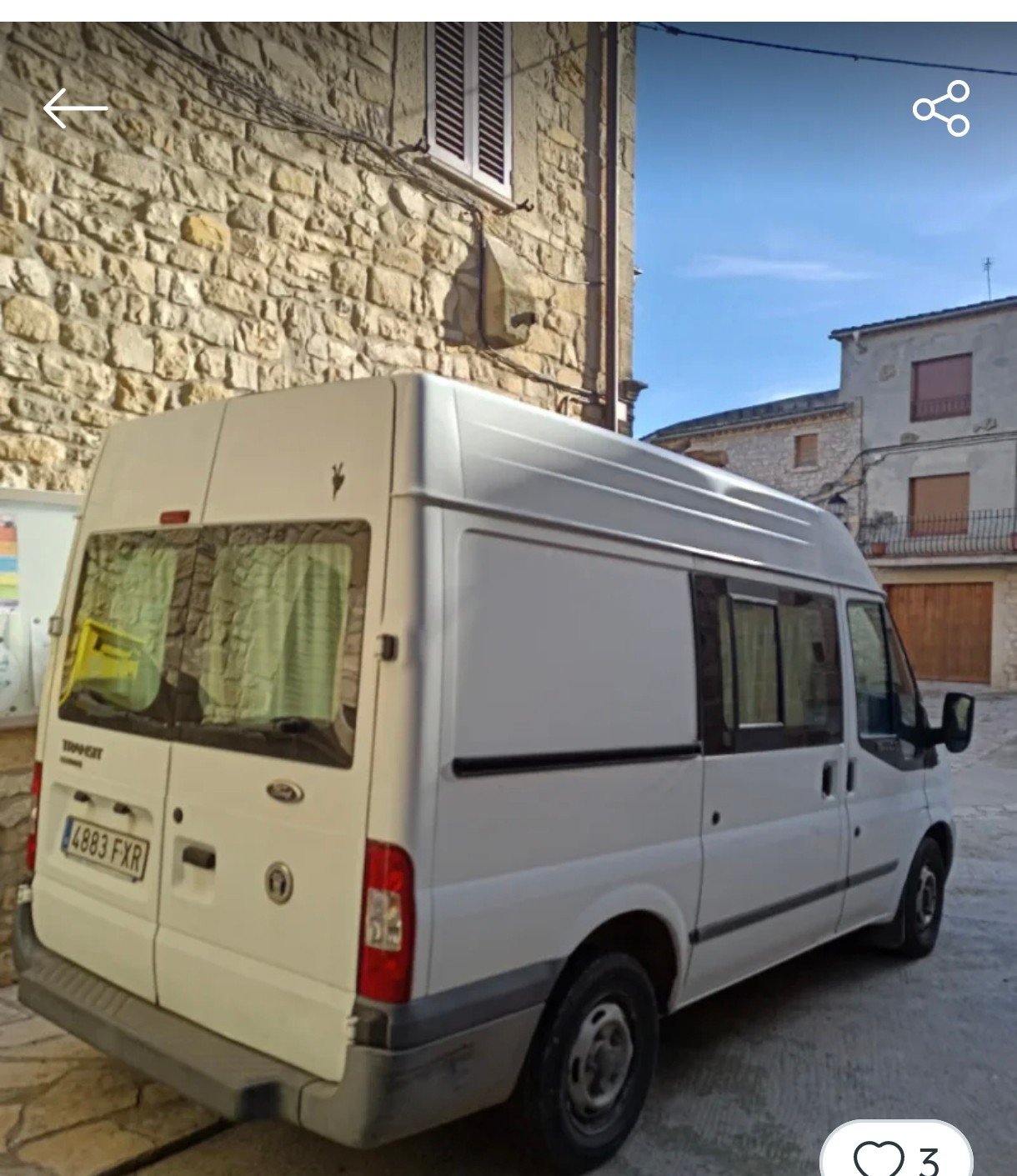 Numer rejestracyjny 4883FXR posiada FORD TRANSIT Numer rejestracyjny 4883FXR posiada FORD TRANSIT