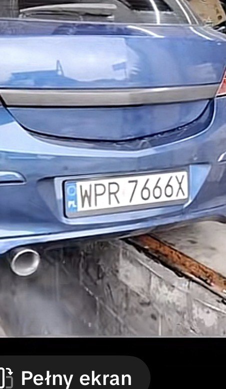 Numer rejestracyjny WPR 7666X posiada OPEL ASTRA - WPR7666X