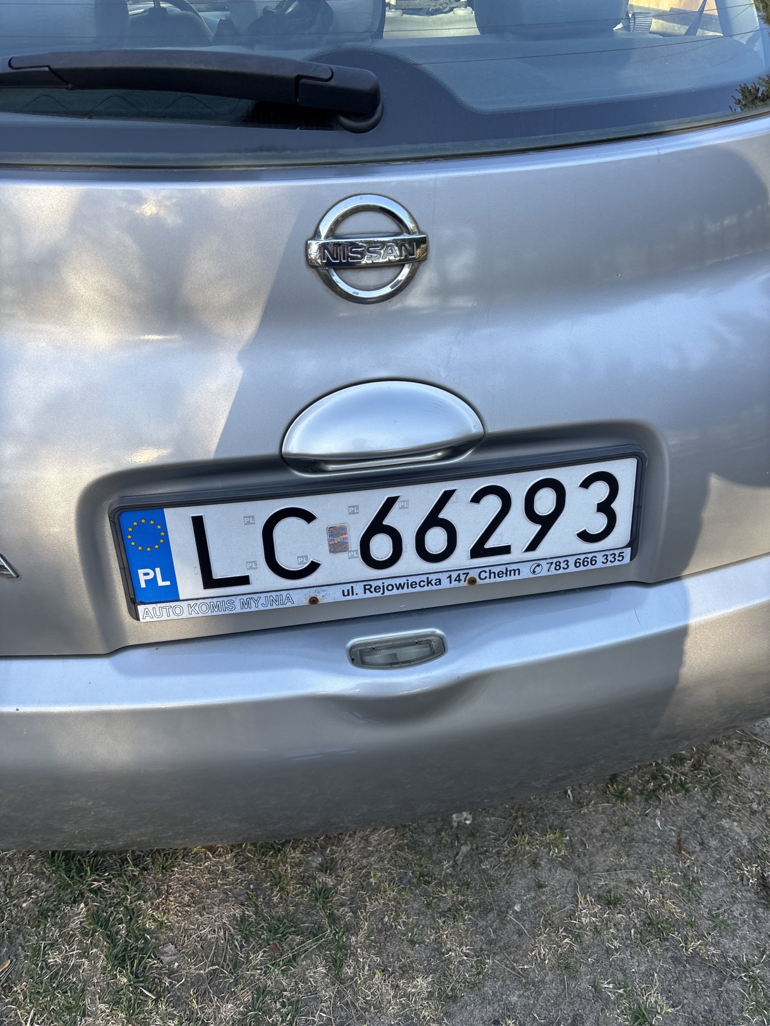 Numer rejestracyjny LC 66293 posiada NISSAN Micra K12 1.2 MR`02 E3 Visia - LC66293 Numer rejestracyjny LC 66293 posiada NISSAN Micra K12 1.2 MR`02 E3 Visia - LC66293