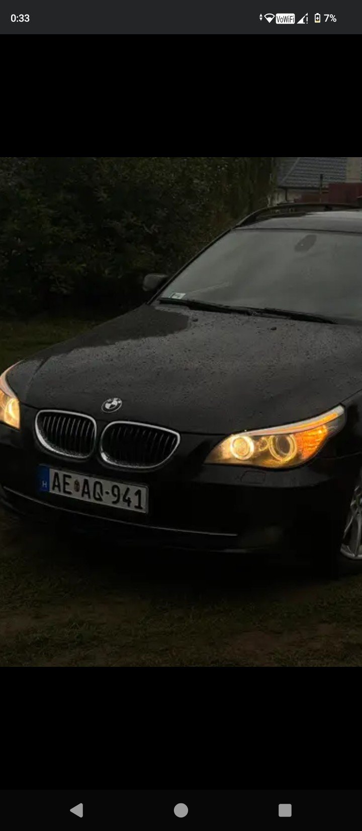 Numer rejestracyjny AEAQ941 posiada BMW 