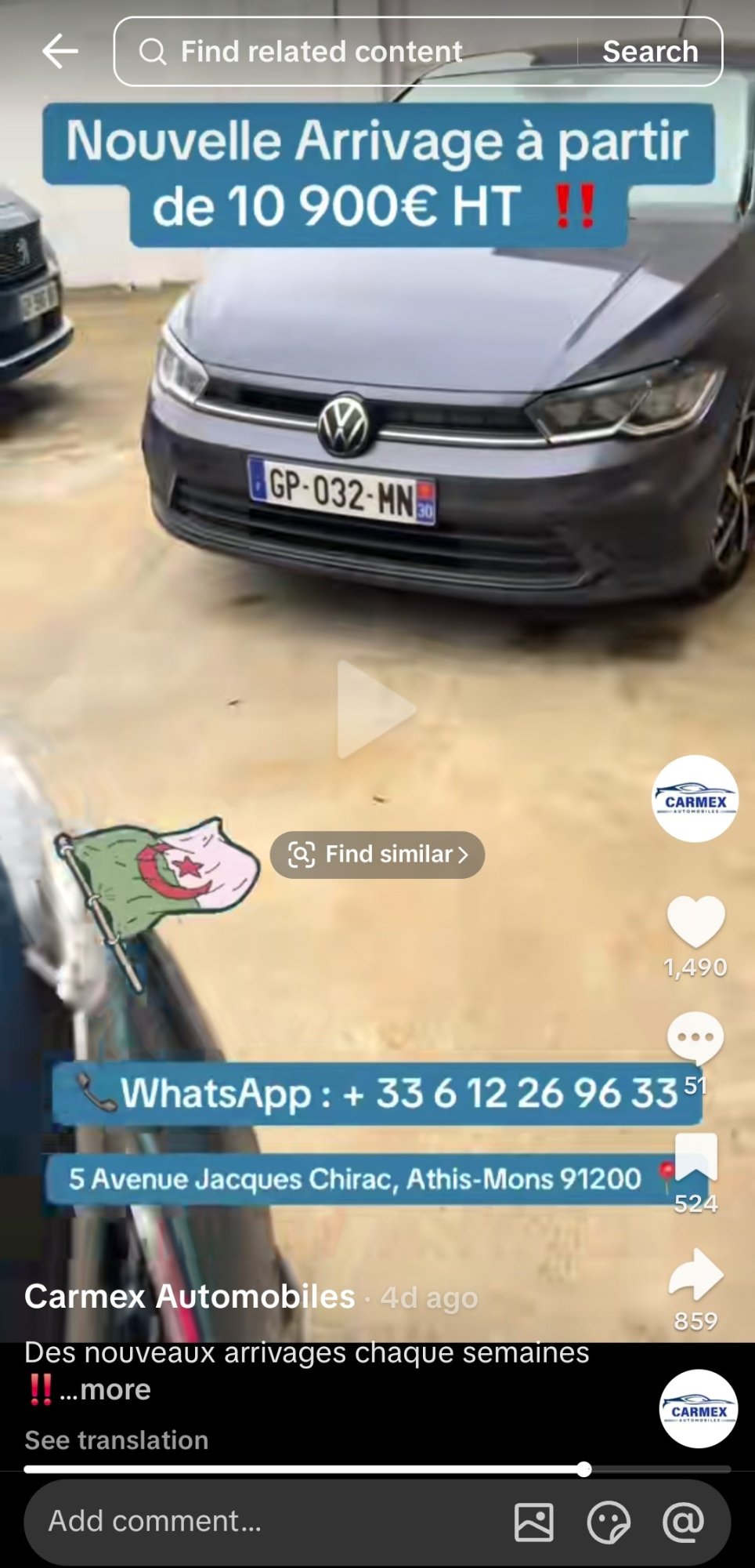 Numer rejestracyjny GP032MN posiada VOLKSWAGEN POLO VI Numer rejestracyjny GP032MN posiada VOLKSWAGEN POLO VI