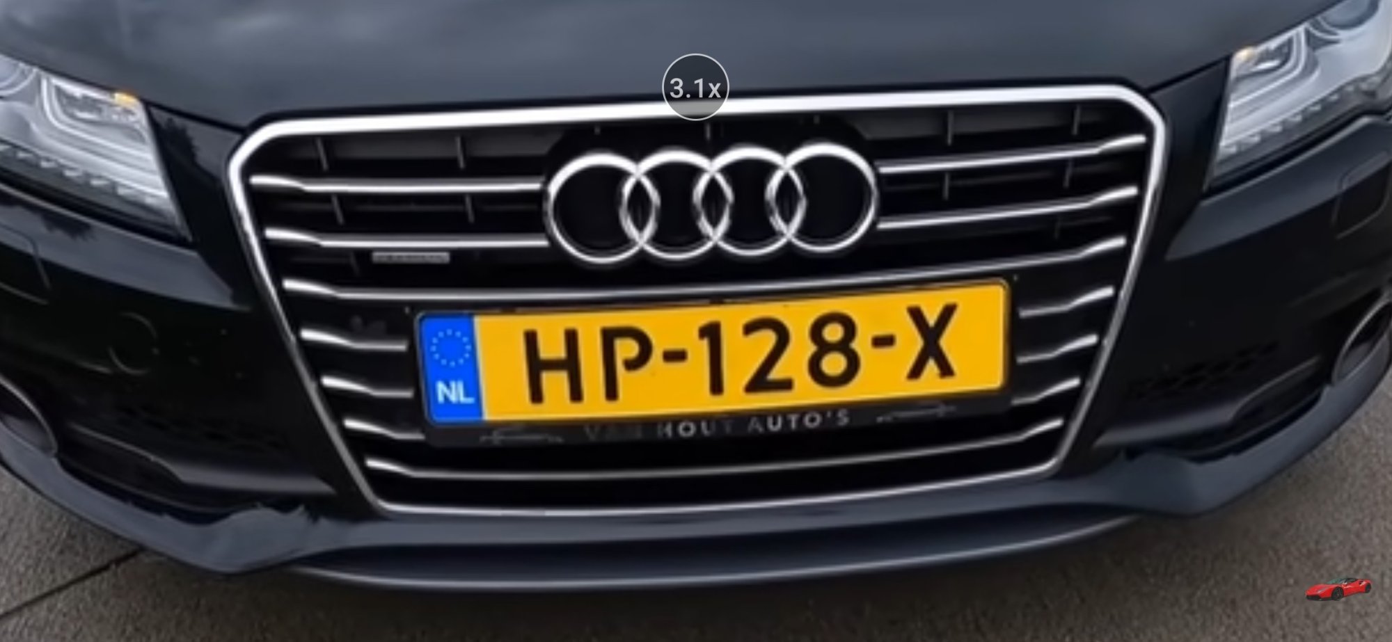 Numer rejestracyjny HP128X posiada AUDI AUDI A7