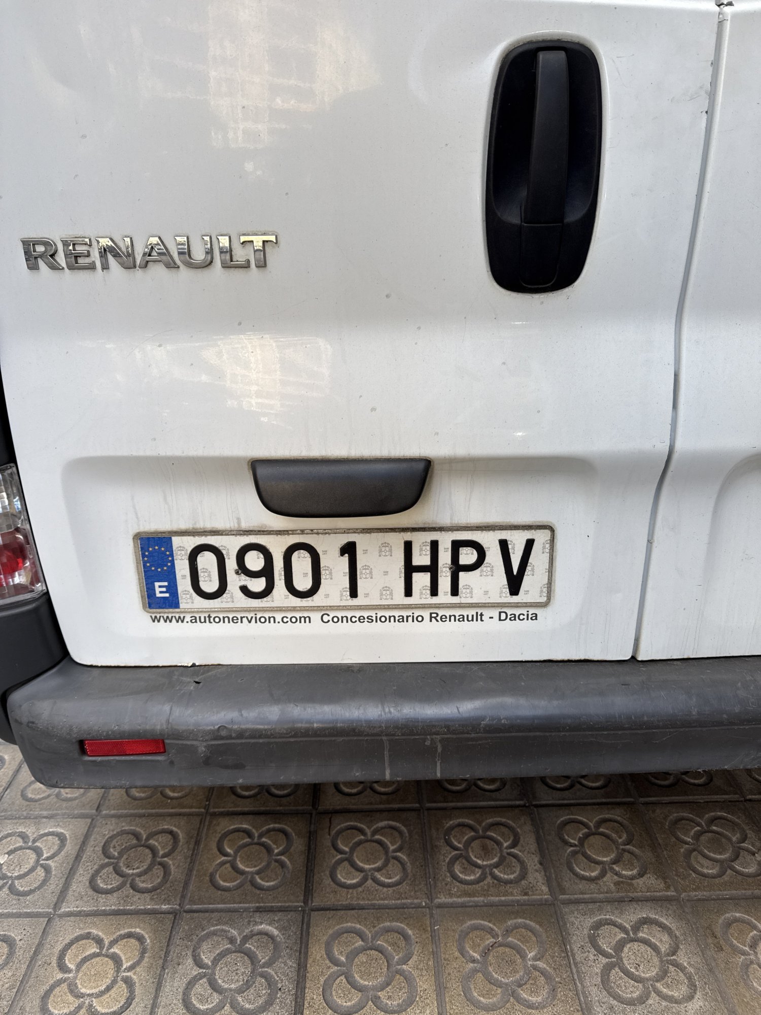 Numer rejestracyjny 0901HPV posiada RENAULT TRAFIC Numer rejestracyjny 0901HPV posiada RENAULT TRAFIC
