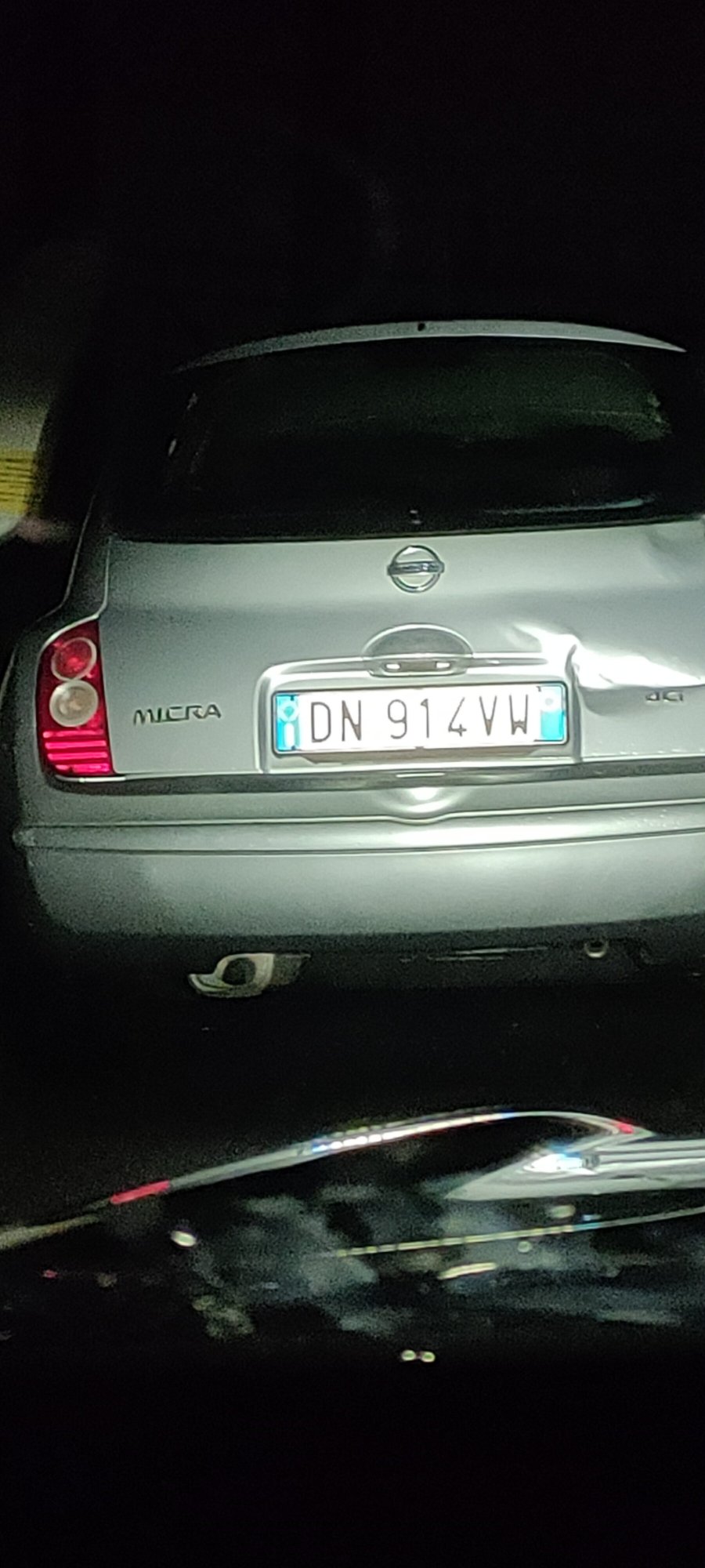 Numer rejestracyjny DN914VW posiada NISSAN Micra 3a serie