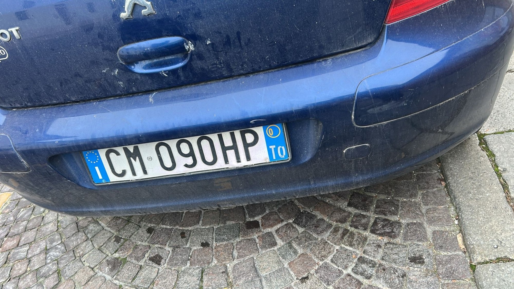 Numer rejestracyjny CM090HP posiada PEUGEOT 307