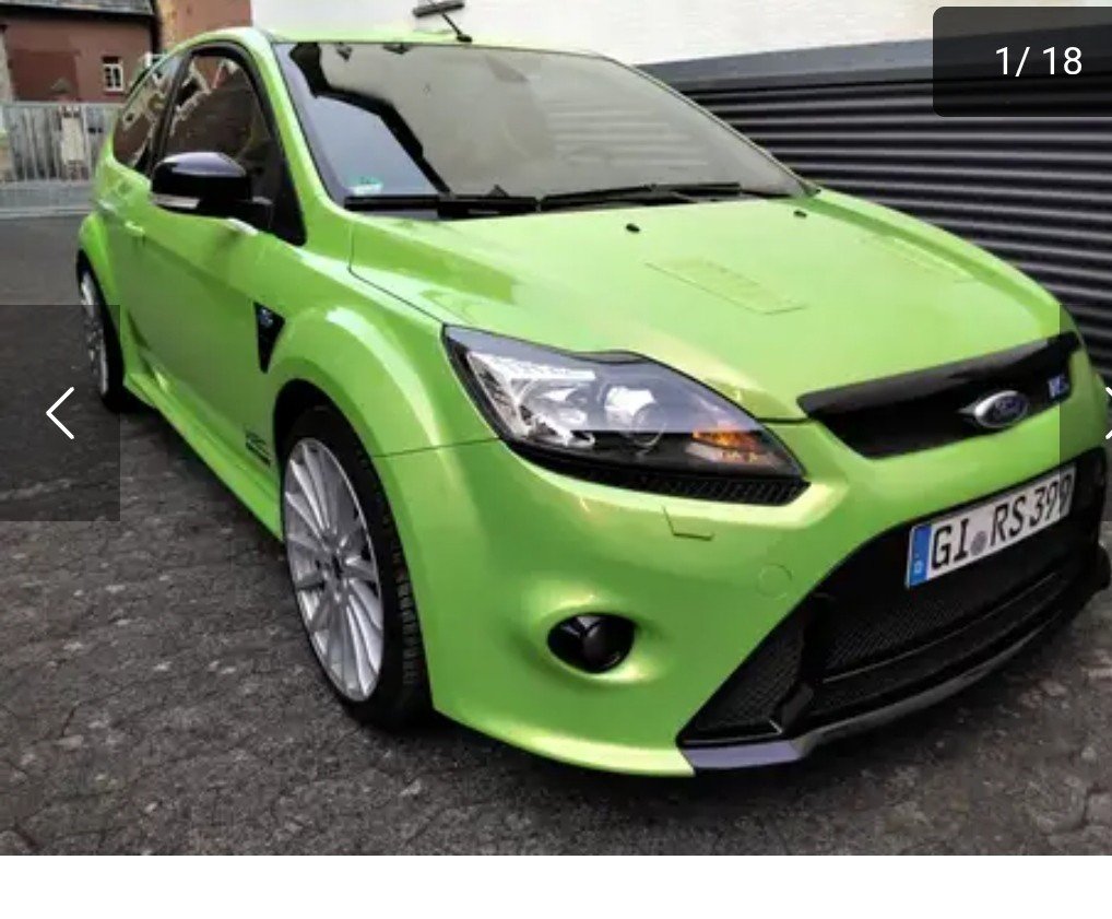 Numer rejestracyjny GLRS379 posiada Ford Focus RS