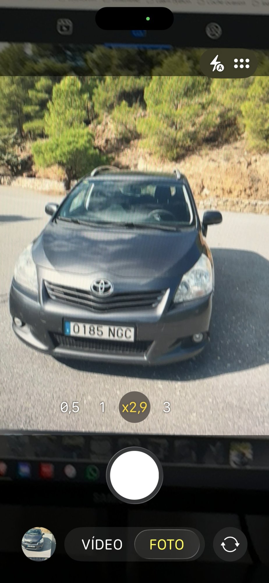 Numer rejestracyjny 0185NGC posiada TOYOTA VERSO