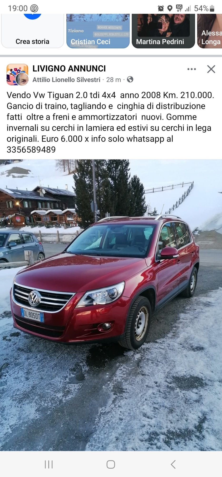 Numer rejestracyjny DL805DT posiada VOLKSWAGEN Tiguan 1a serie