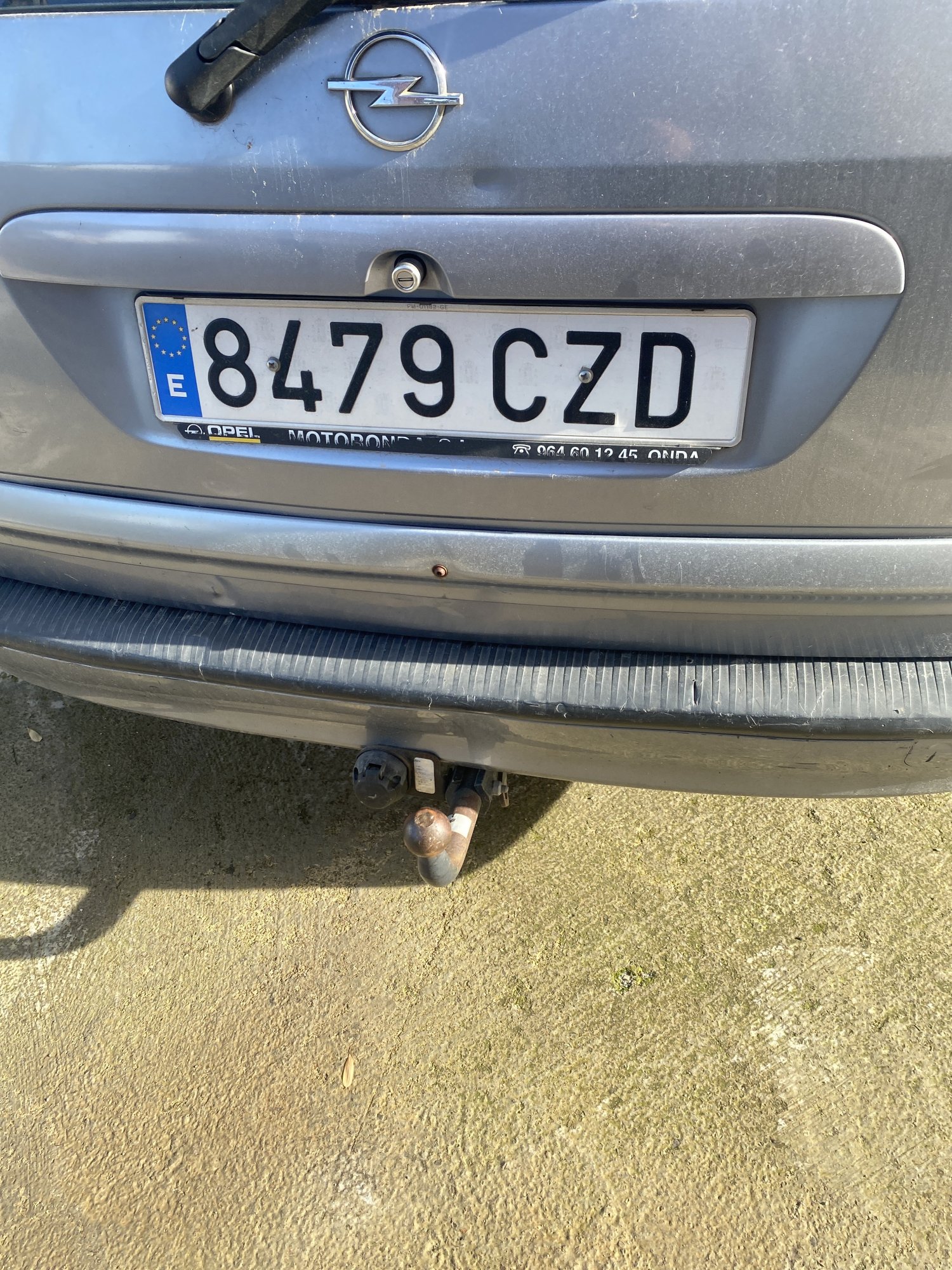 Numer rejestracyjny 8479CZD posiada OPEL ZAFIRA