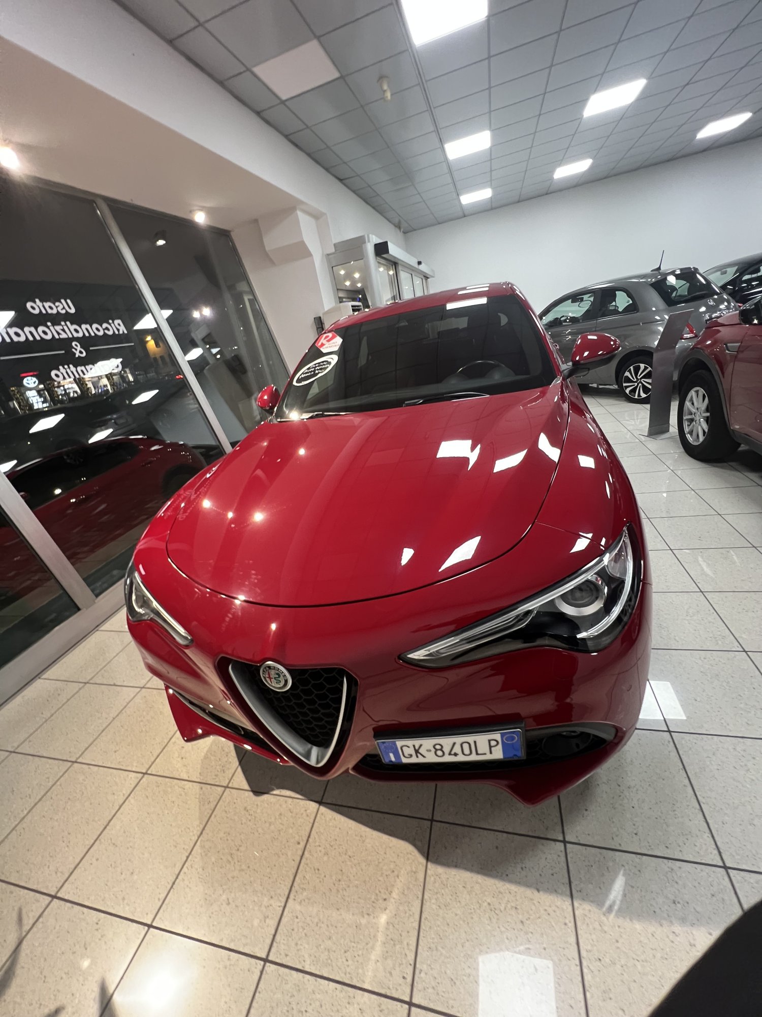 Numer rejestracyjny GK840LP posiada ALFA ROMEO Stelvio