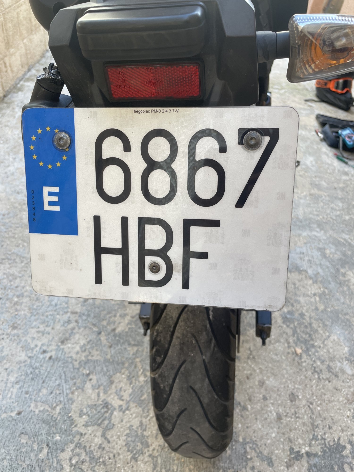 Numer rejestracyjny 6867HBF posiada YAMAHA WR 125 Numer rejestracyjny 6867HBF posiada YAMAHA WR 125