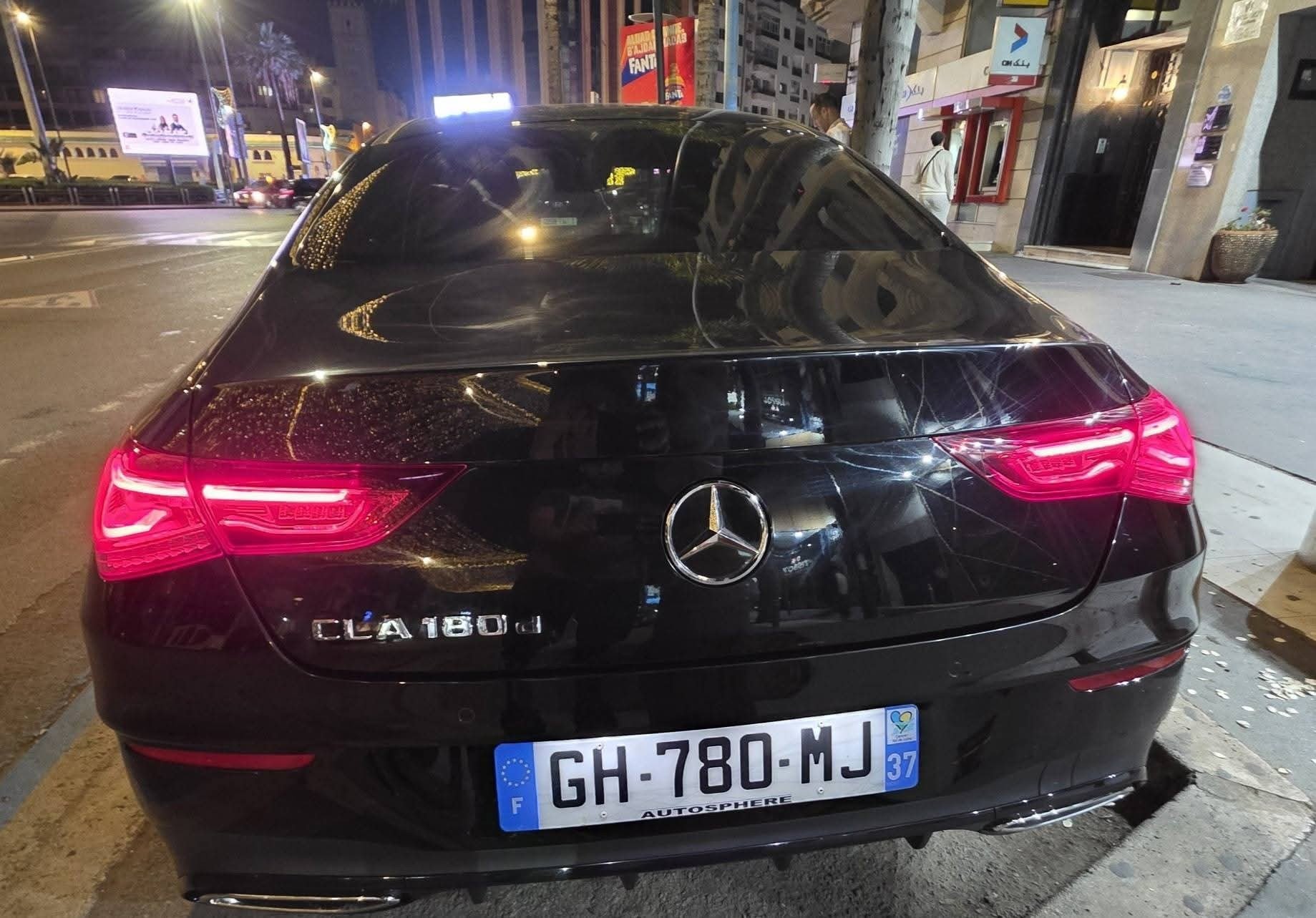Numer rejestracyjny GH780MJ posiada MERCEDES CLASSE CLA II