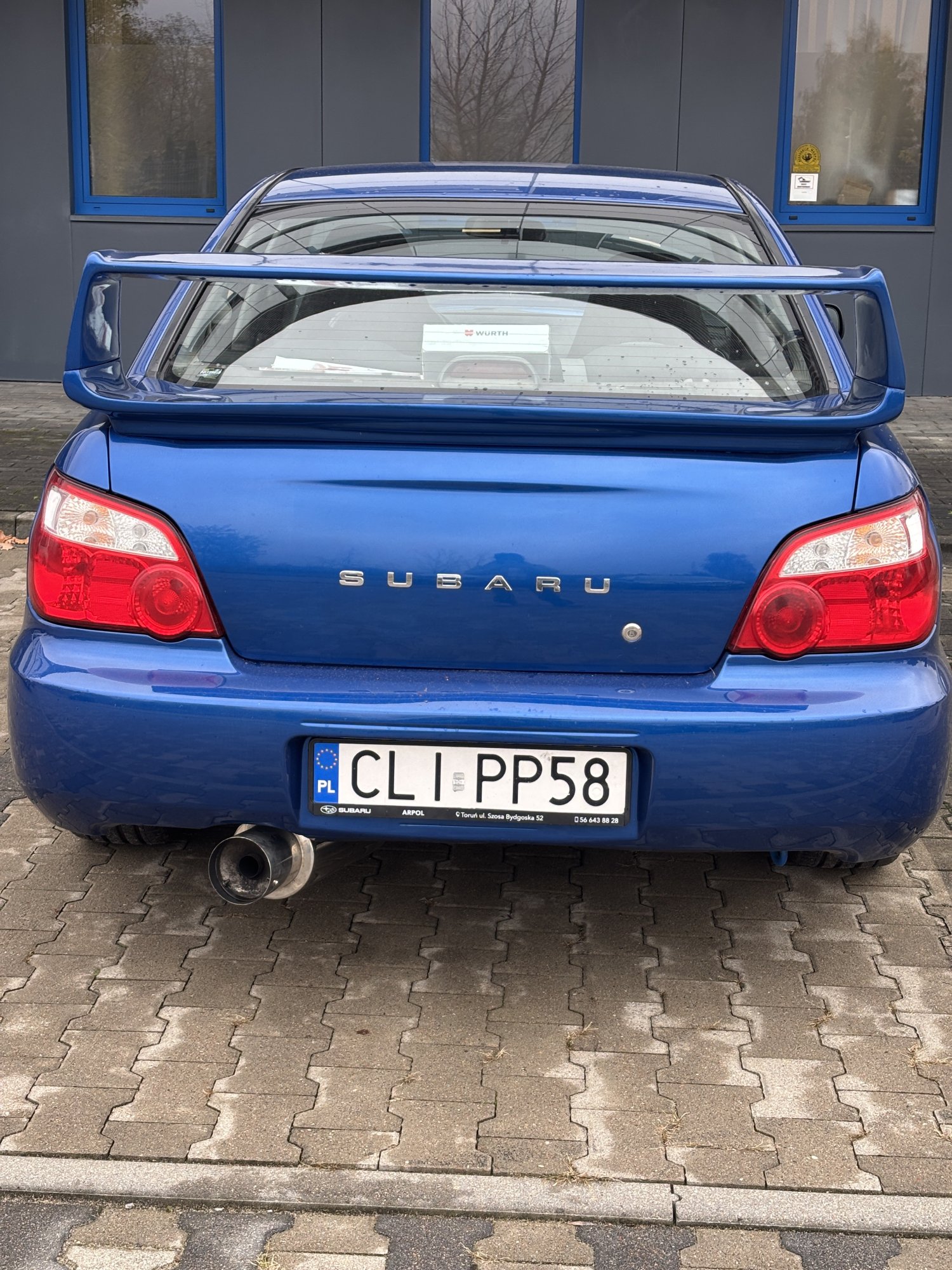 Numer rejestracyjny CLI PP58 posiada SUBARU IMPREZA - CLIPP58 Numer rejestracyjny CLI PP58 posiada SUBARU IMPREZA - CLIPP58