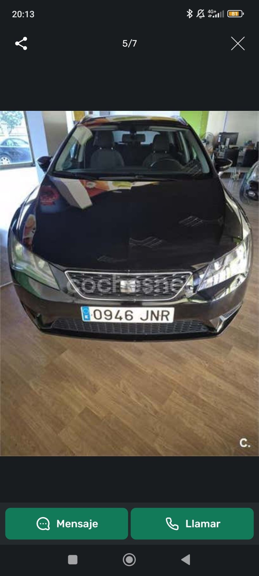 Numer rejestracyjny 0946JNR posiada SEAT LEON