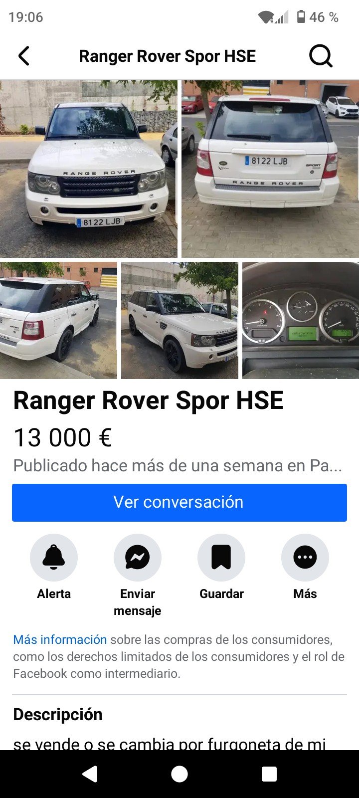 Numer rejestracyjny 8122LJB posiada LAND ROVER RANGE ROVER SPORT Numer rejestracyjny 8122LJB posiada LAND ROVER RANGE ROVER SPORT