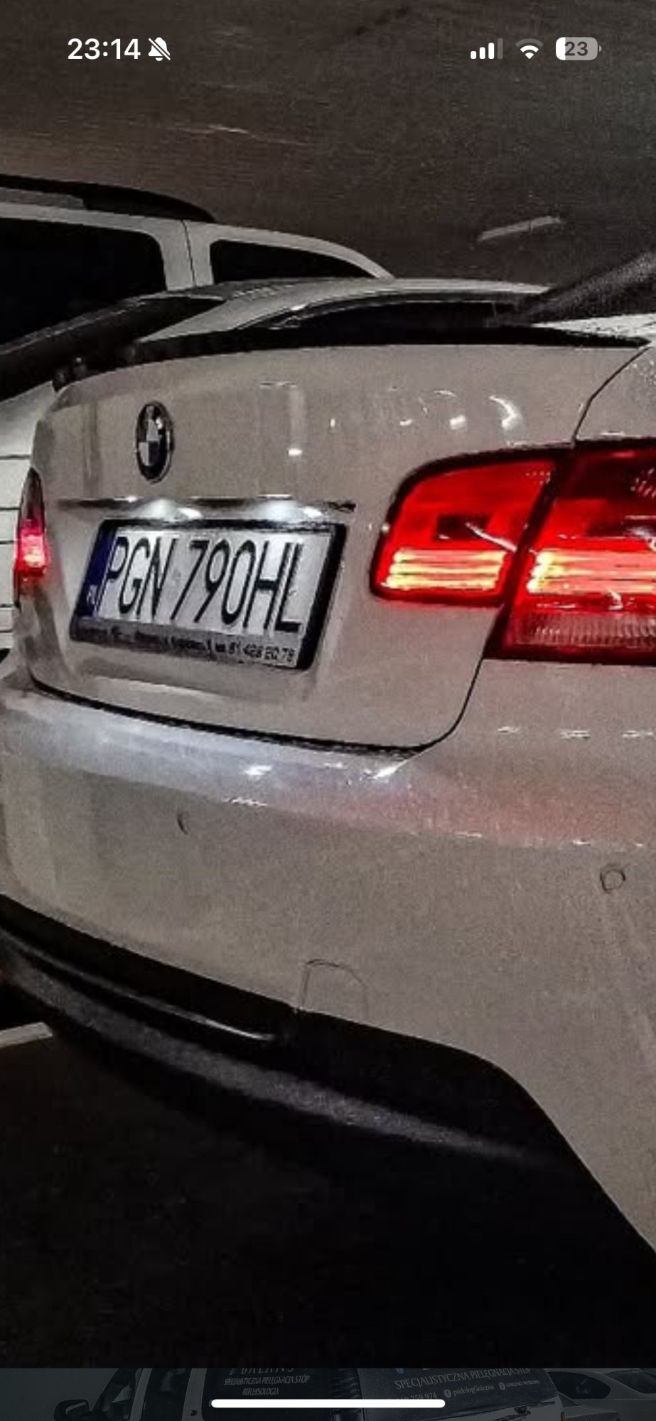 Numer rejestracyjny PGN 790HL posiada BMW 320i Coupe MR`06 E4 E92 320i Coupe MR`06 E4 E92 - PGN790HL