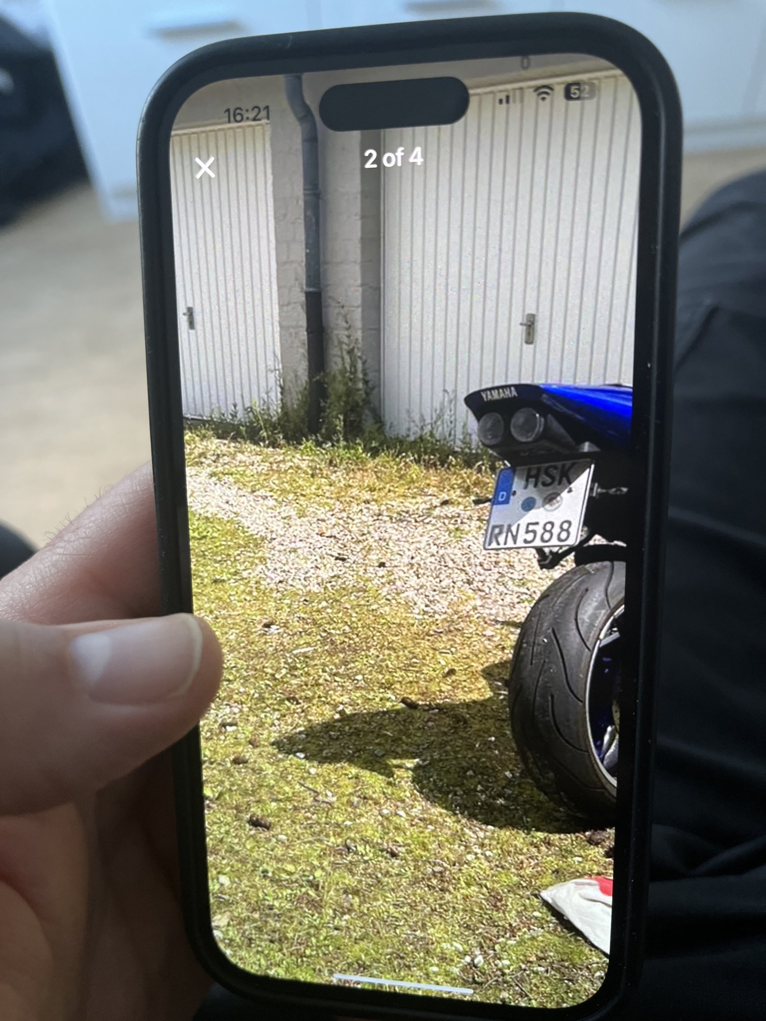 Numer rejestracyjny HSKRN588 posiada Yamaha 