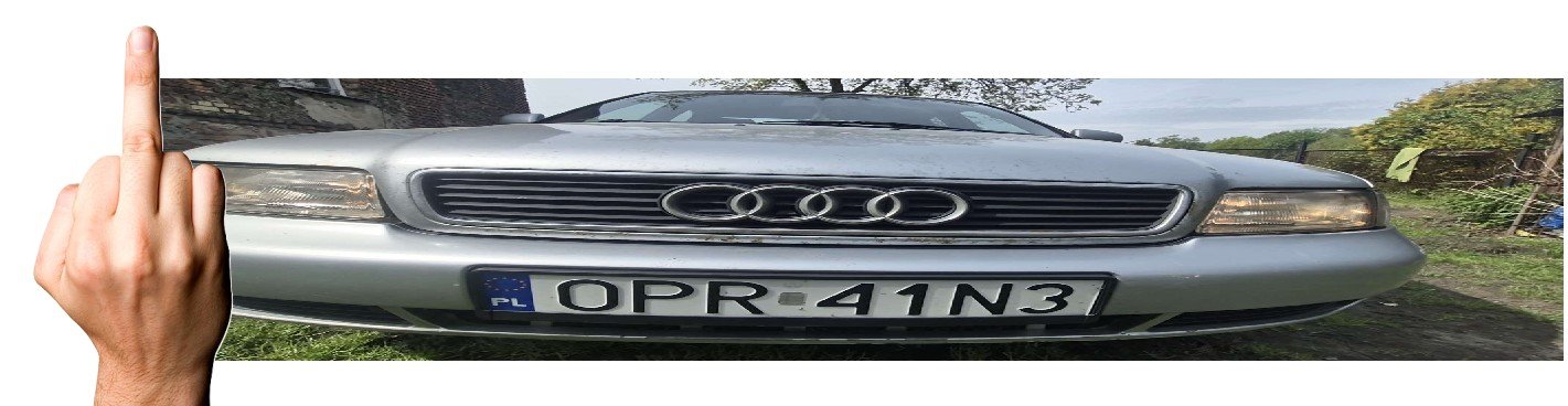 Numer rejestracyjny OPR 41N3 posiada AUDI A4 - OPR41N3