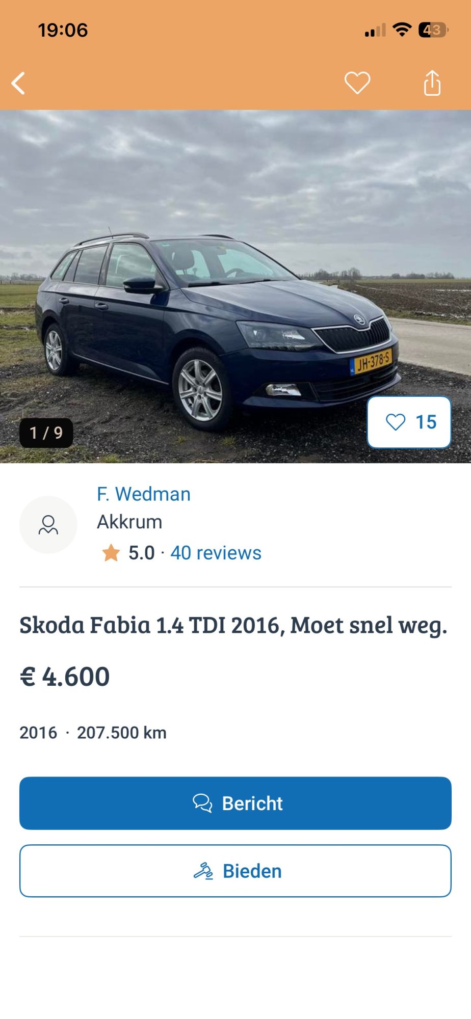 Numer rejestracyjny JH378S posiada SKODA FABIA Numer rejestracyjny JH378S posiada SKODA FABIA