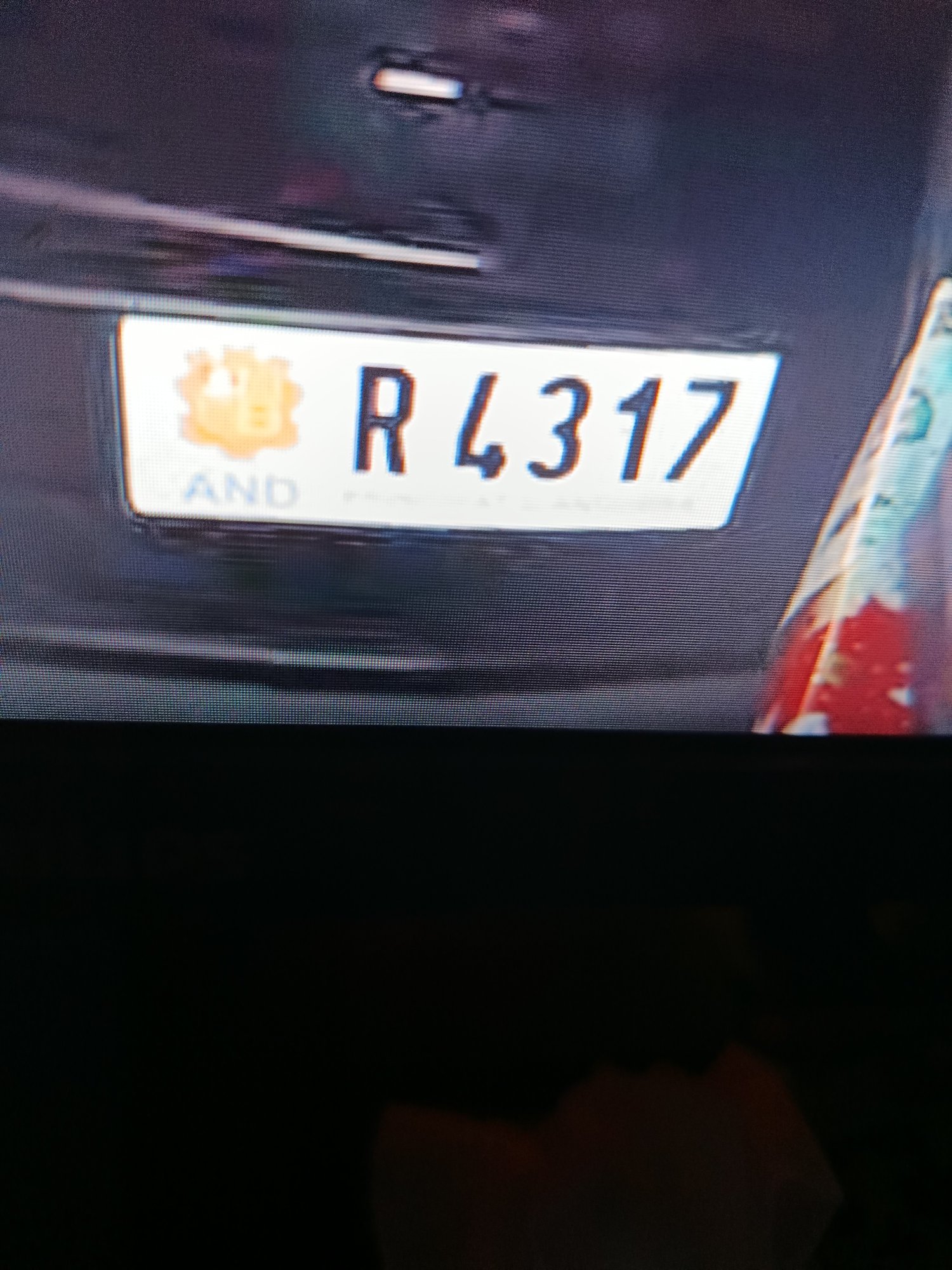 Numer rejestracyjny R4317 posiada  