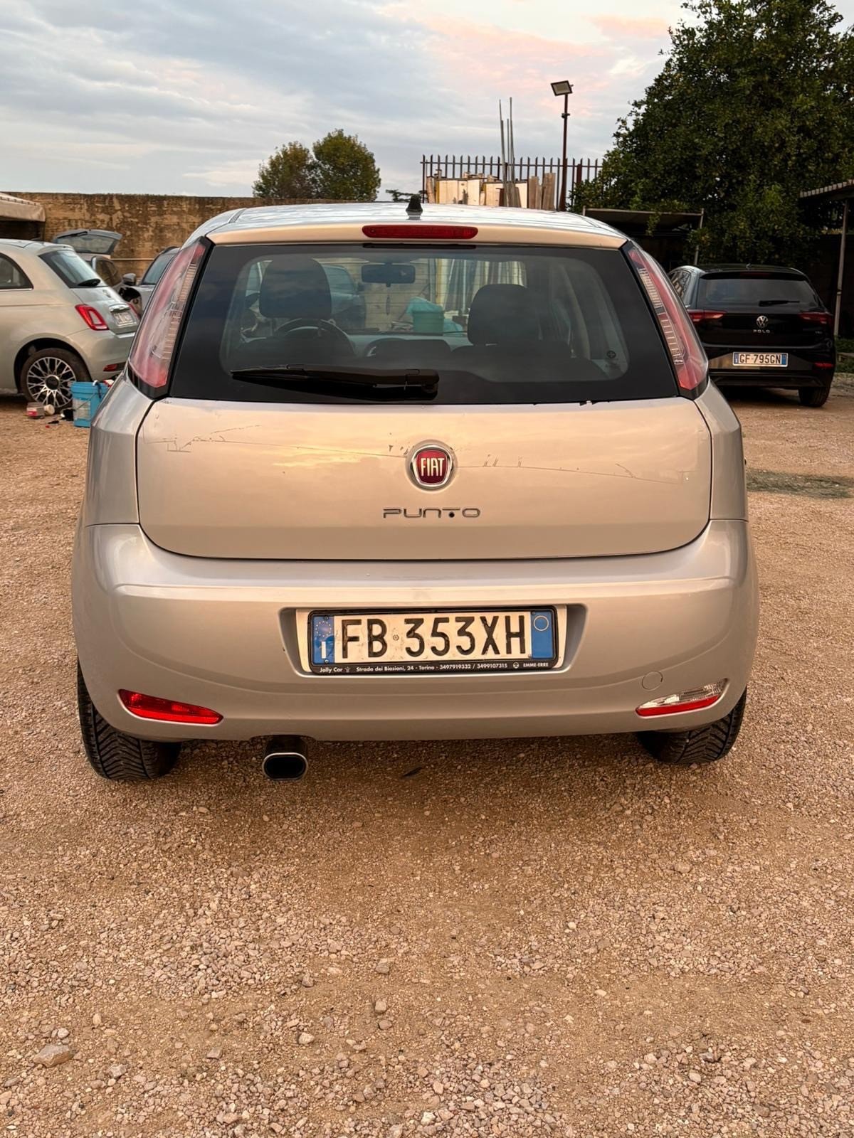 Numer rejestracyjny FB353XH posiada FIAT Punto 4a serie