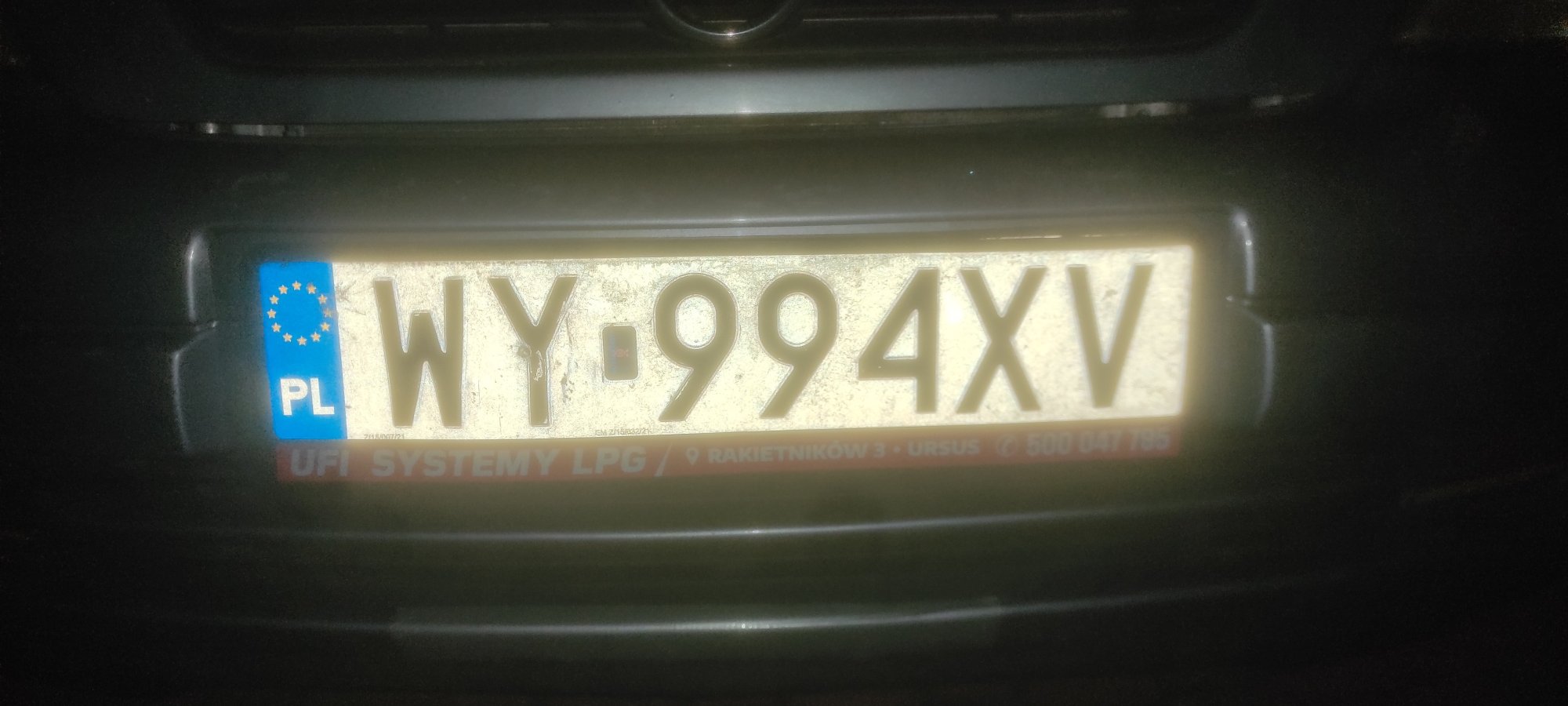 Numer rejestracyjny WY 994XV posiada OPEL ASTRA-G-CC - WY994XV