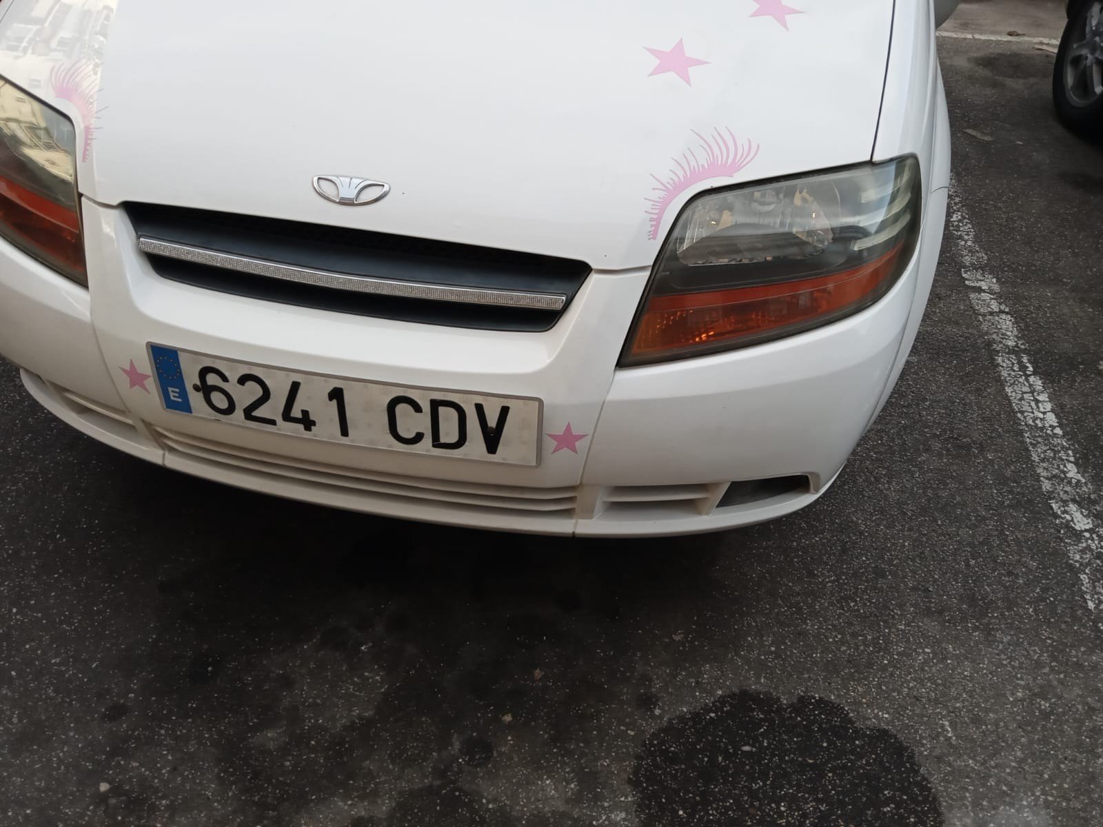 Numer rejestracyjny 6241CDV posiada DAEWOO KALOS