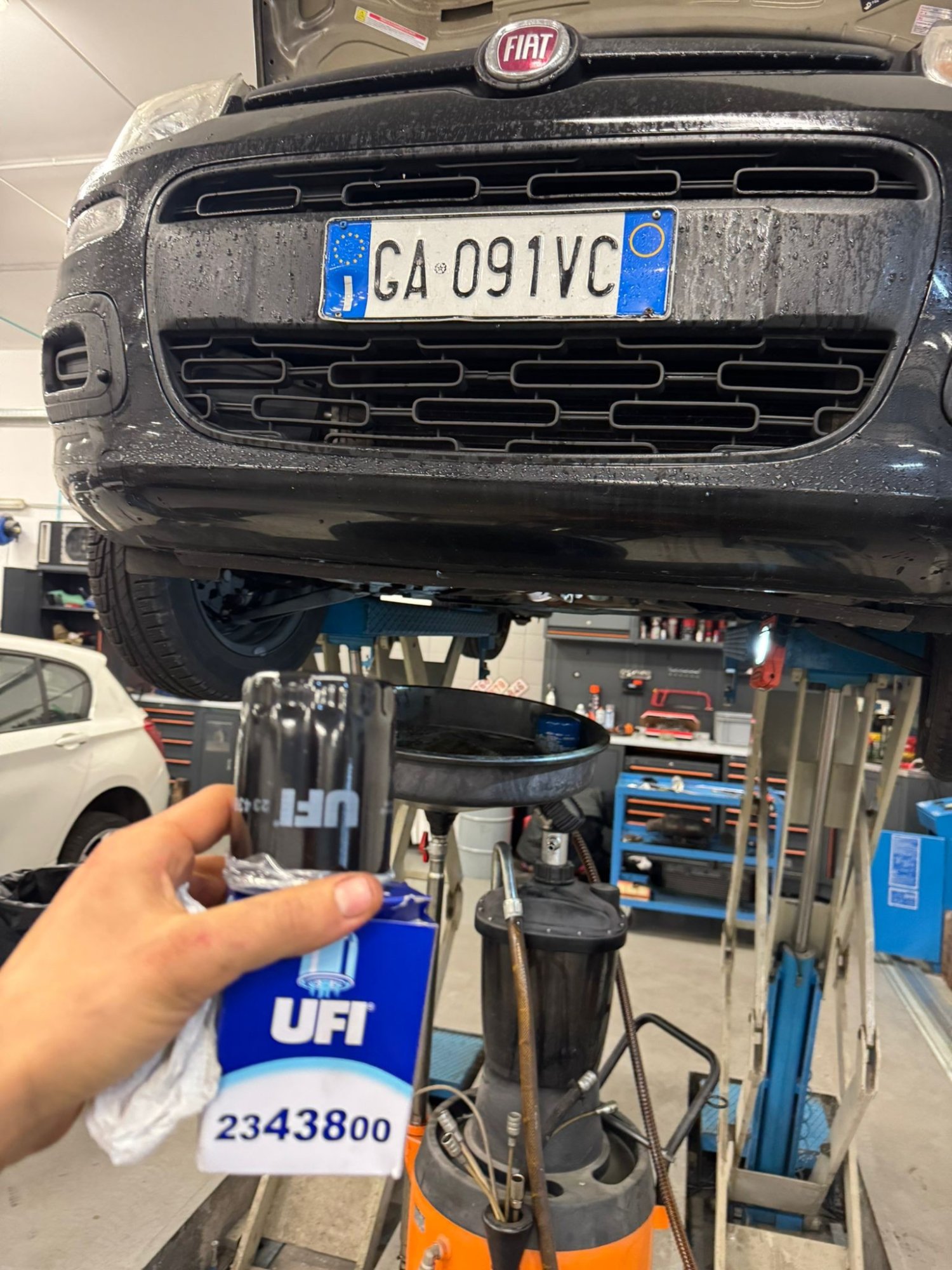 Numer rejestracyjny GA091VC posiada FIAT Panda 3a serie