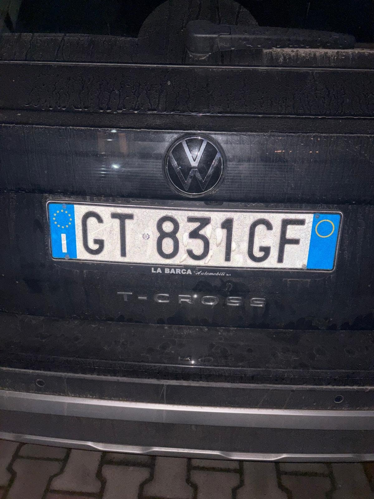 Numer rejestracyjny GT831GF posiada VOLKSWAGEN T-Cross
