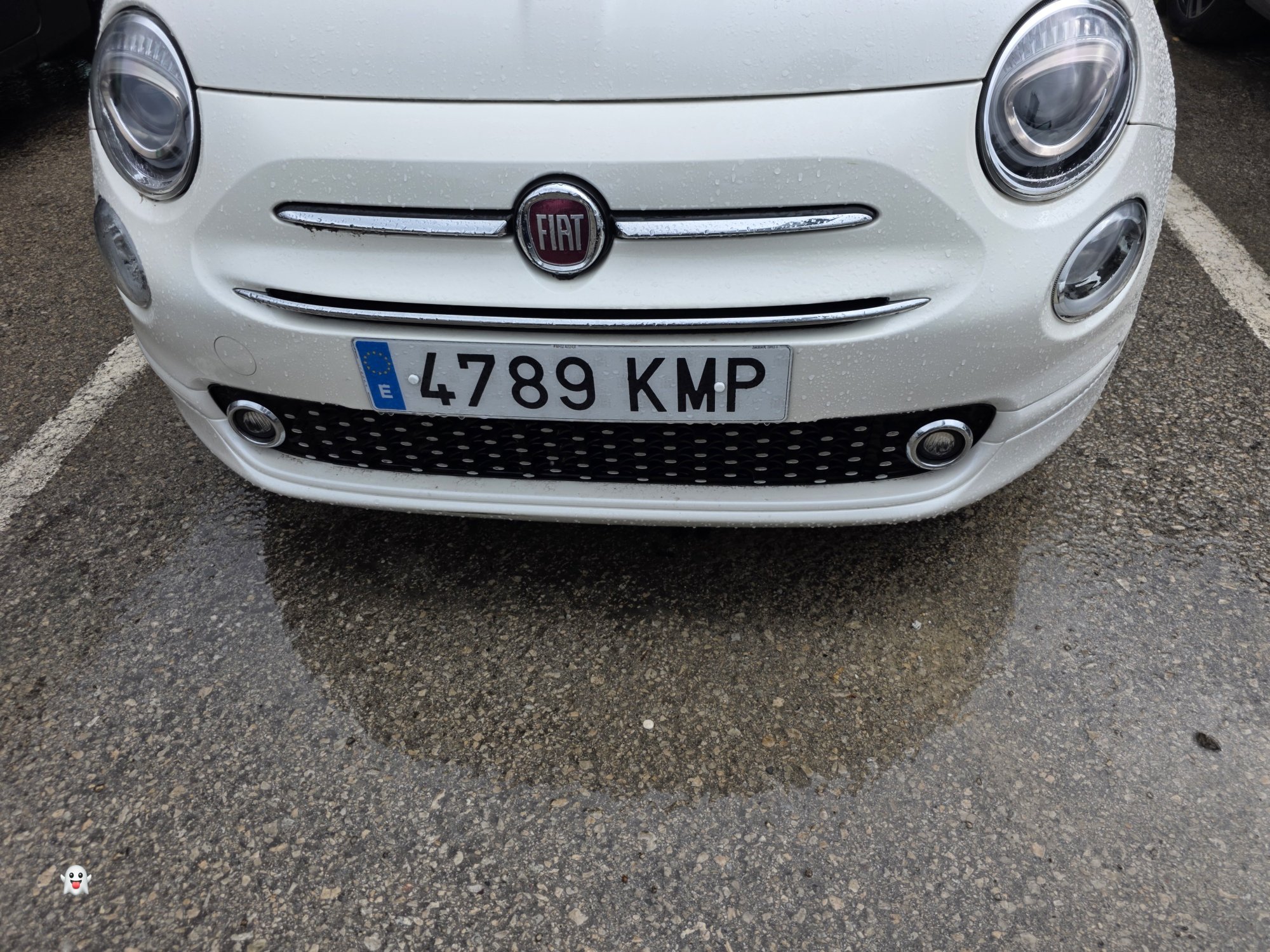 Numer rejestracyjny 4789KMP posiada FIAT 500