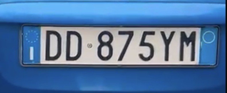 Numer rejestracyjny DD875YM posiada MINI Mini 3a serie