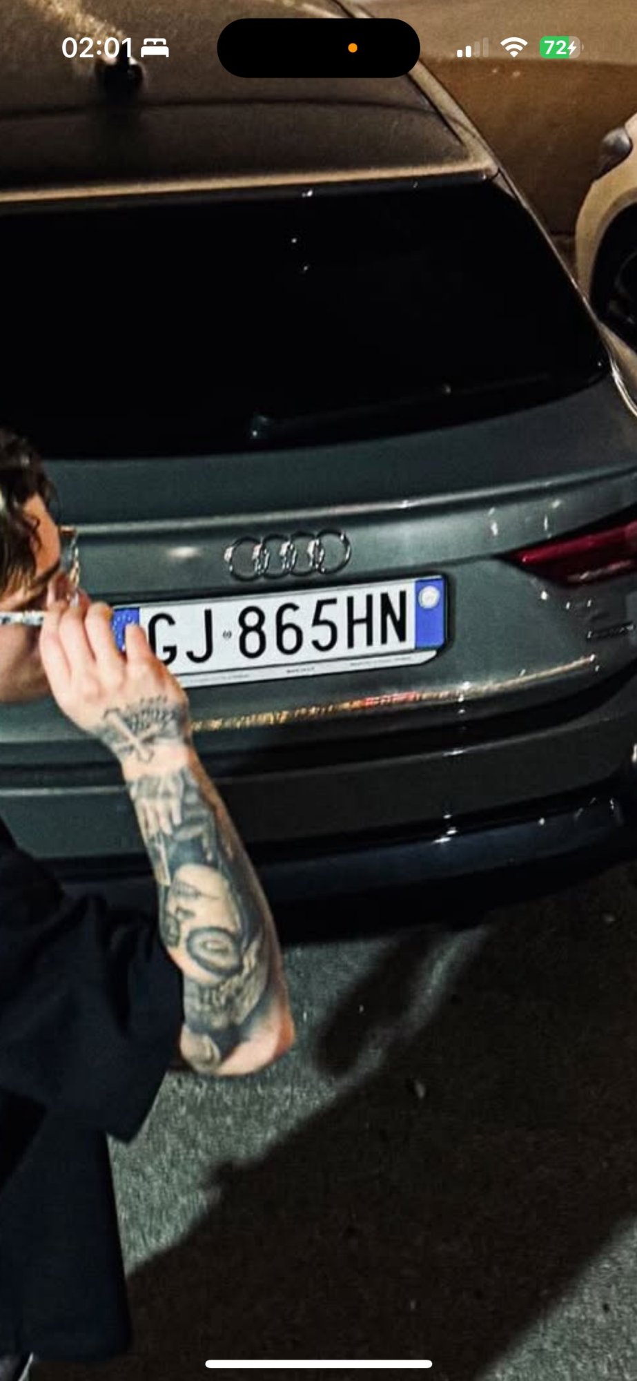 Numer rejestracyjny GJ865HN posiada AUDI Q3 2a serie