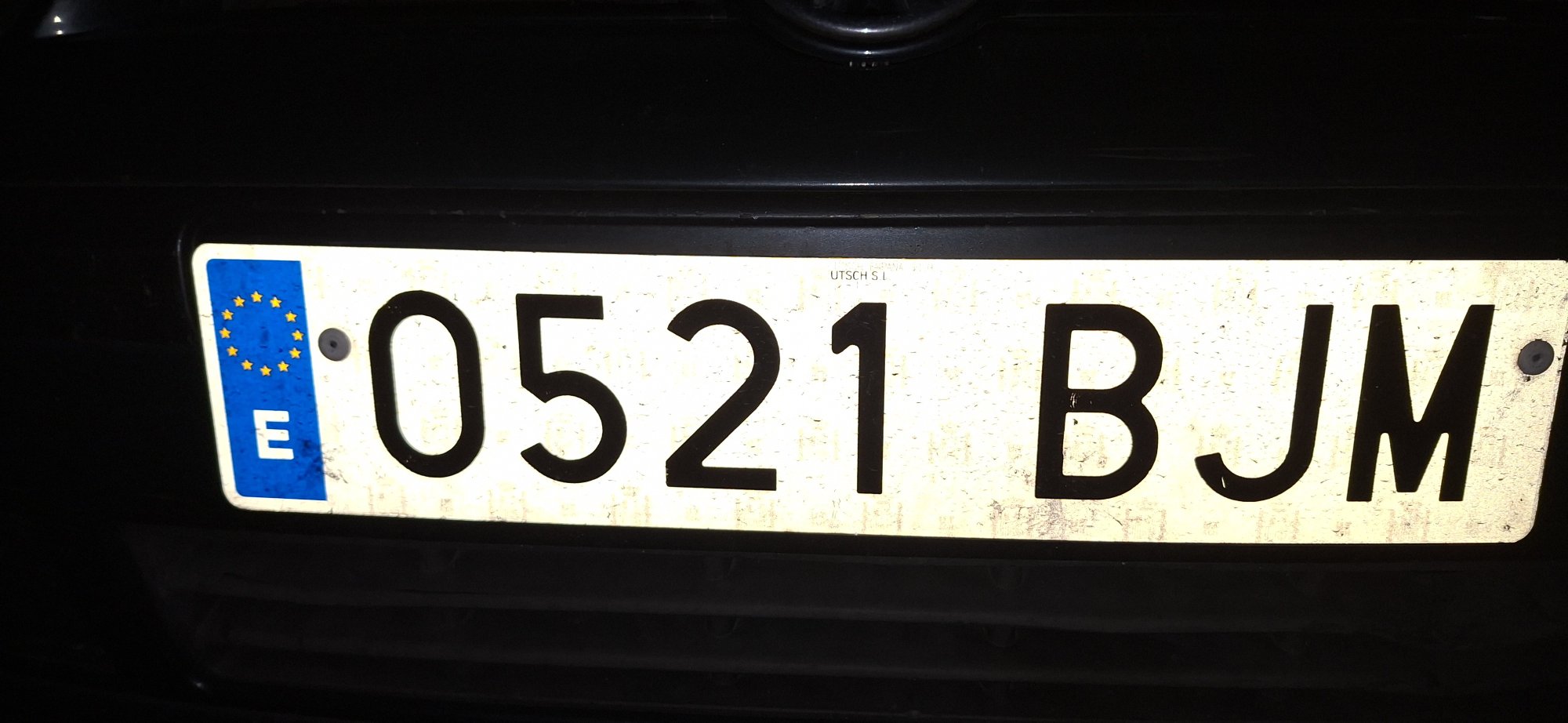 Numer rejestracyjny 0521BJM posiada VOLKSWAGEN GOLF