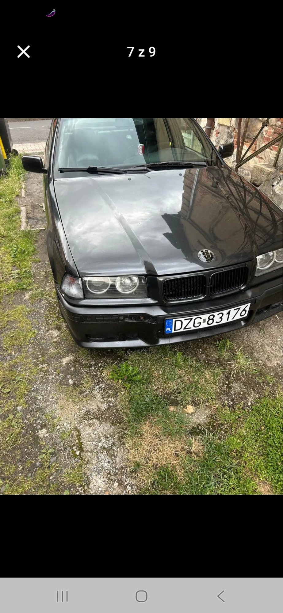 Numer rejestracyjny DZG 83176 posiada BMW 316i Kat. E36 316i Kat. E36 - DZG83176