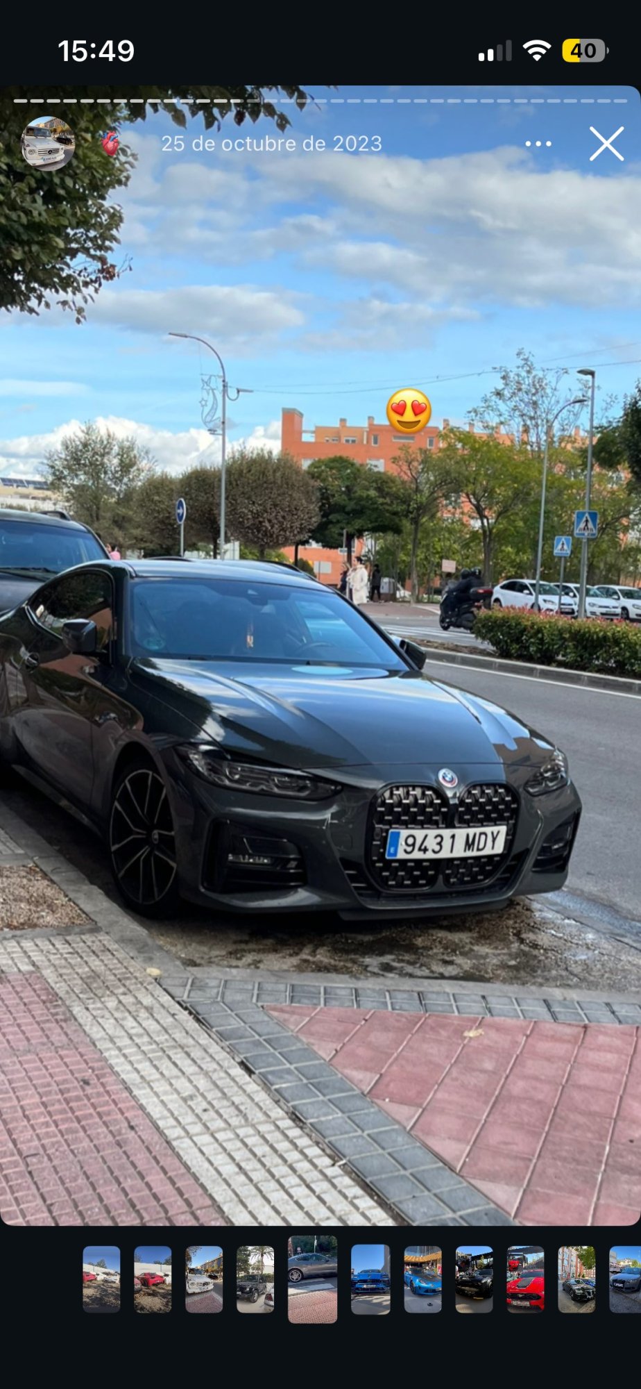 Numer rejestracyjny 9431MDY posiada BMW SERIE 4