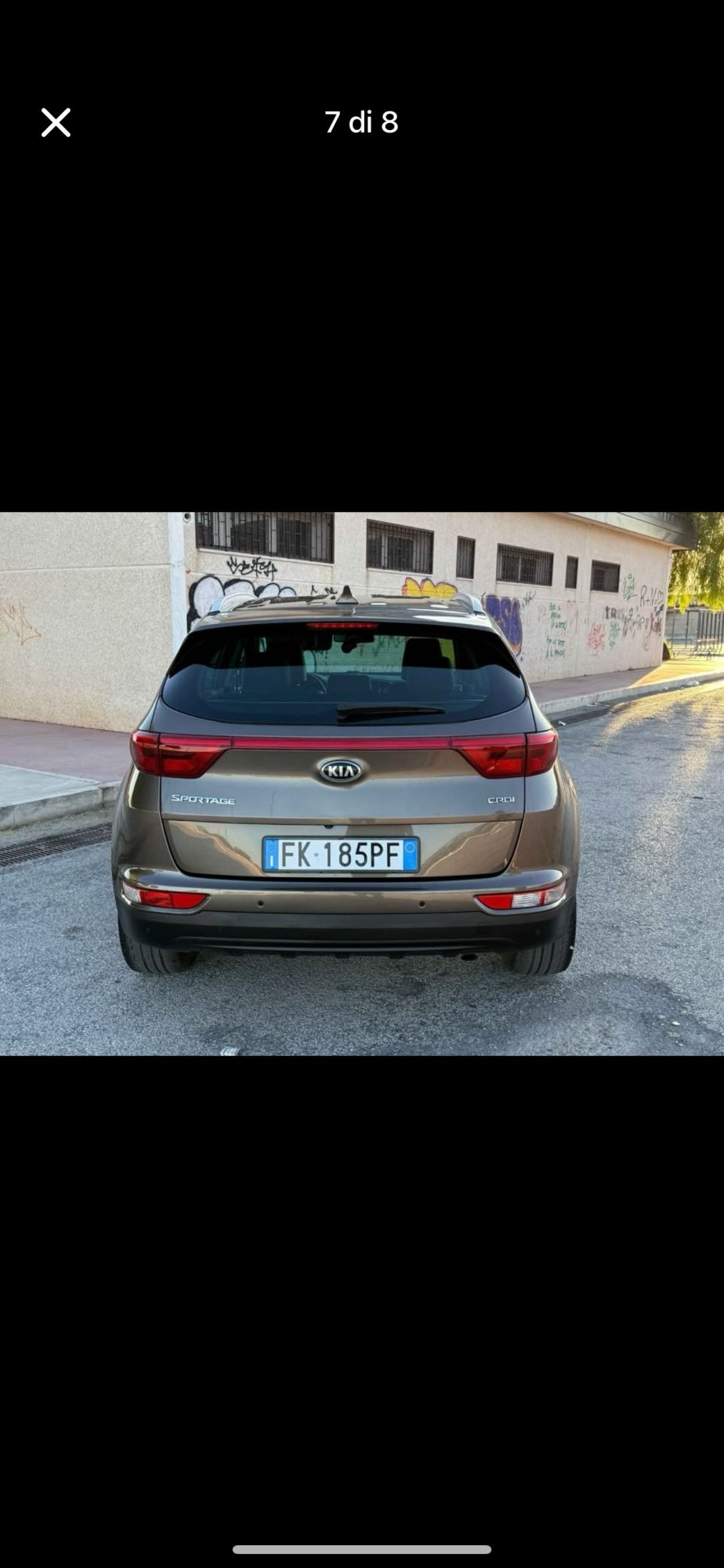 Numer rejestracyjny FK185PF posiada KIA Sportage 4a serie